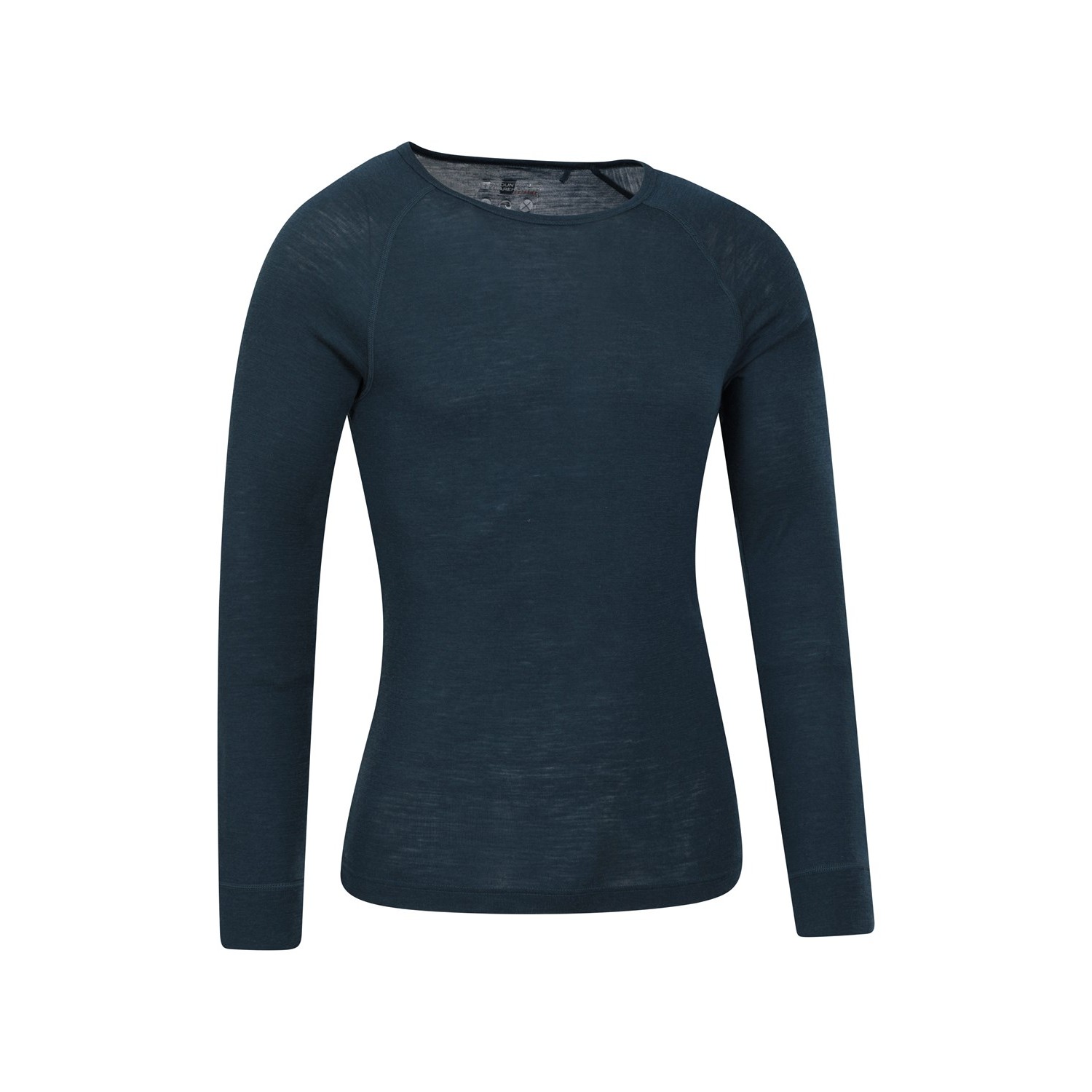 Mountain Warehou Mens Merino Wool Thermal Top (Mörkgrå) t-shirts herr – bild 2
