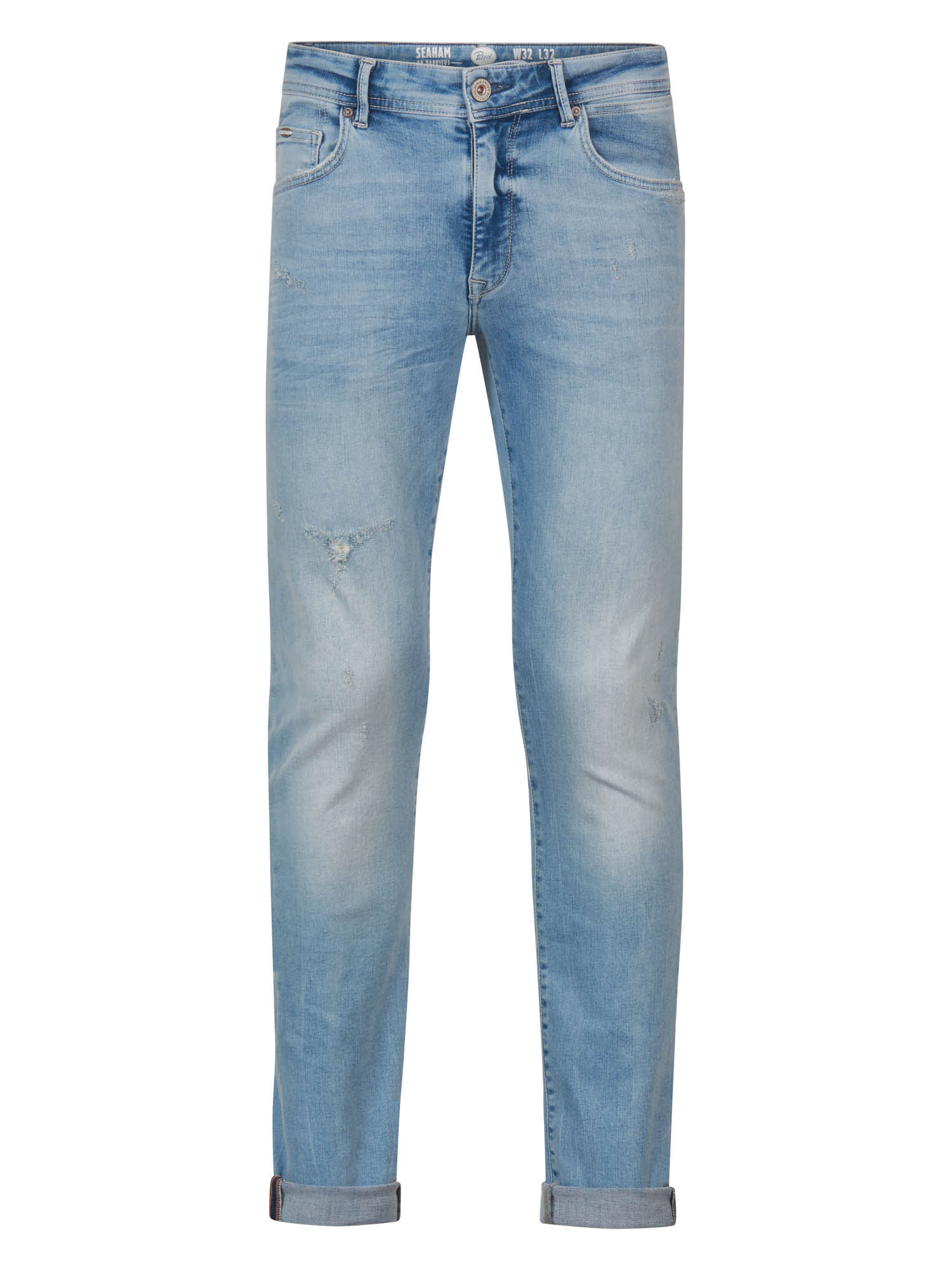 Petrol Industries - Heren Seaham slim fit jeans - Blauw - Maat W29L32