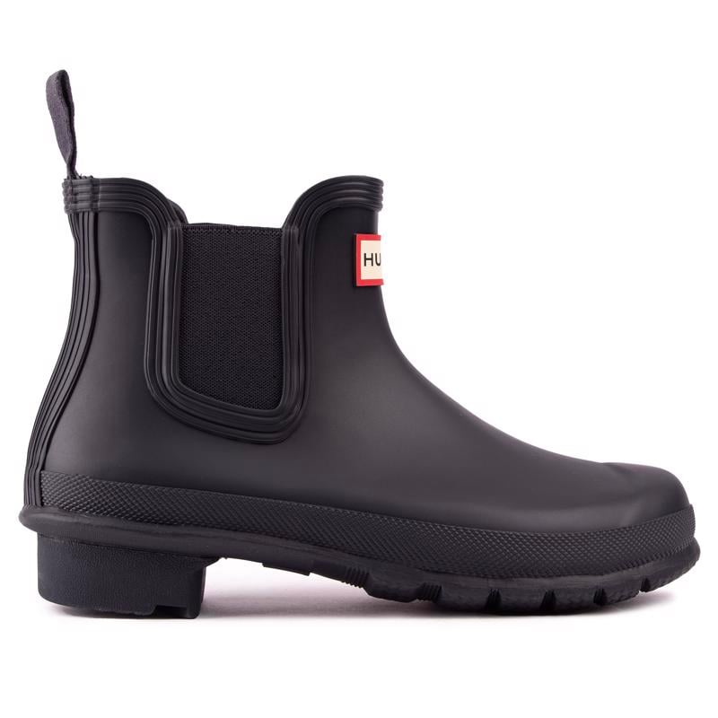 Hunter Vrouw Navy Originele Chelsea Laarzen