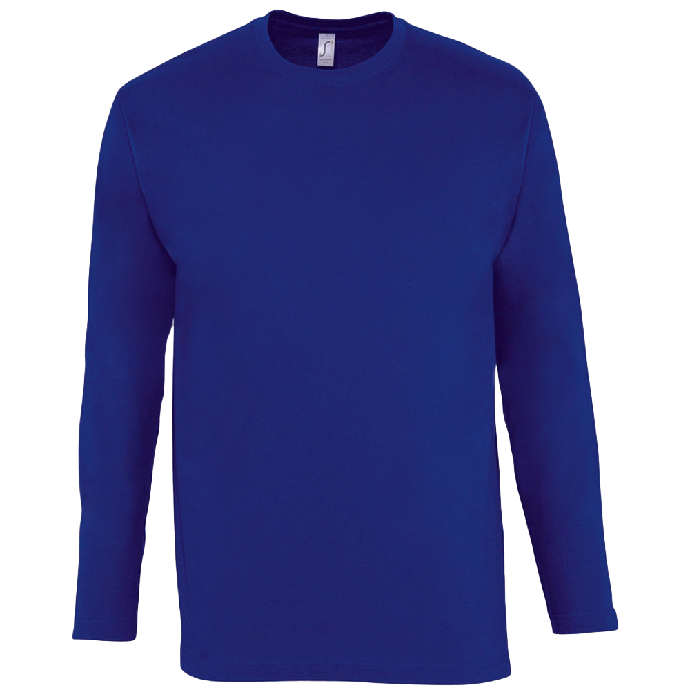 Thumbnail - SOLS Herren Monarch Langarm T-Shirt (Ultramarin)