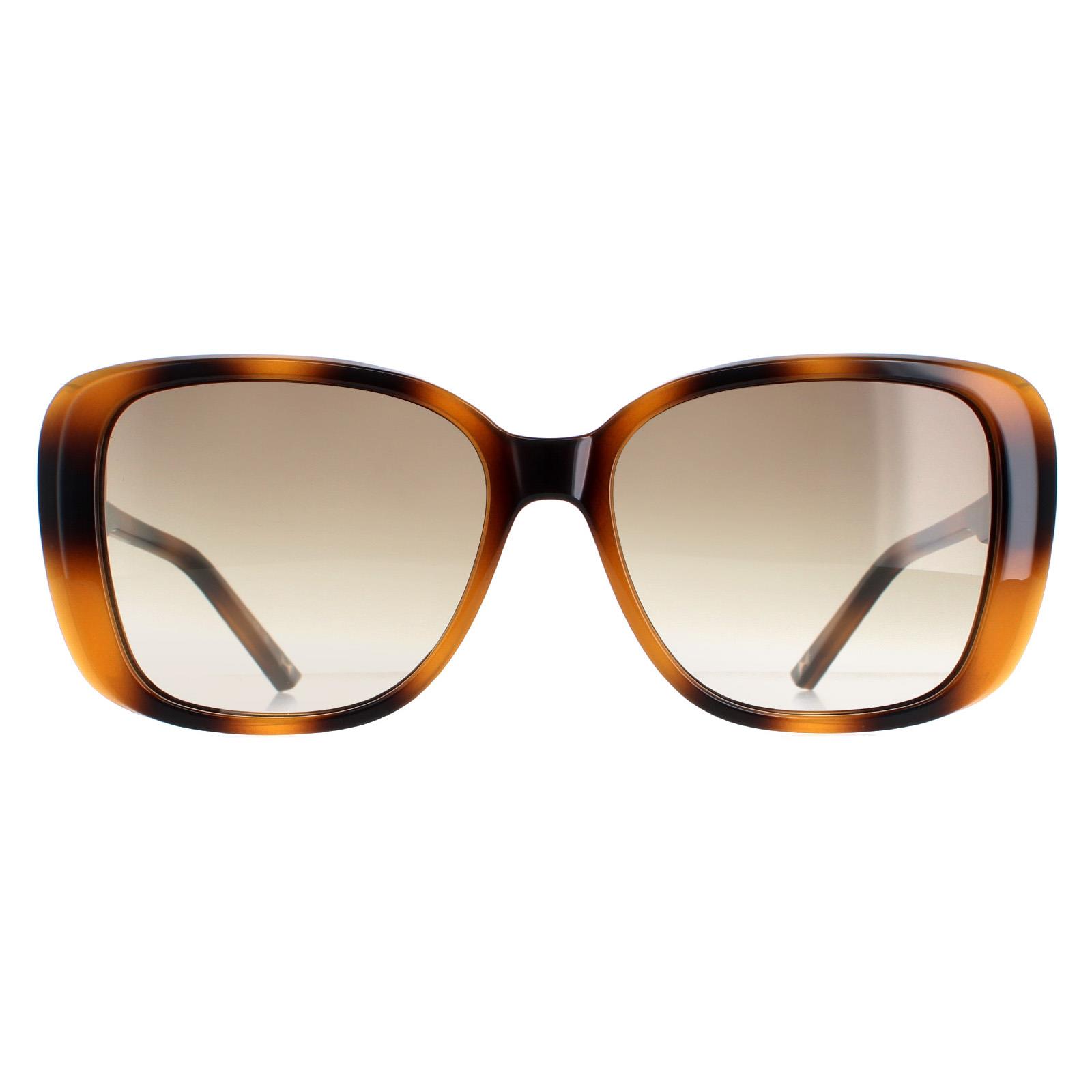 Ted Baker Womens Sunglasses TB1640 Margo 136 Havana Brown Gradient - One Size