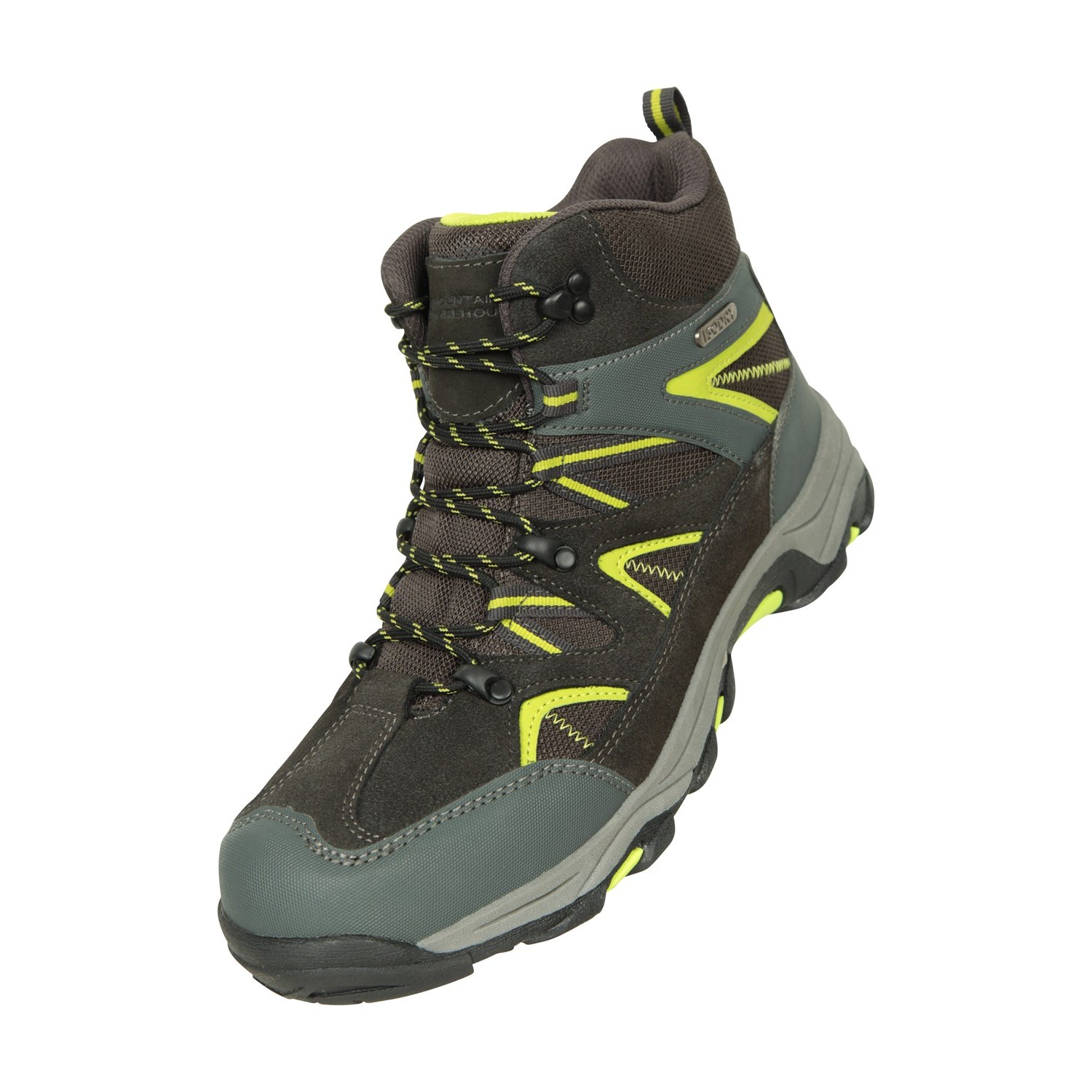 Thumbnail - Mountain Warehouse Herren Rapid Wildleder Wanderschuhe (schwarz)