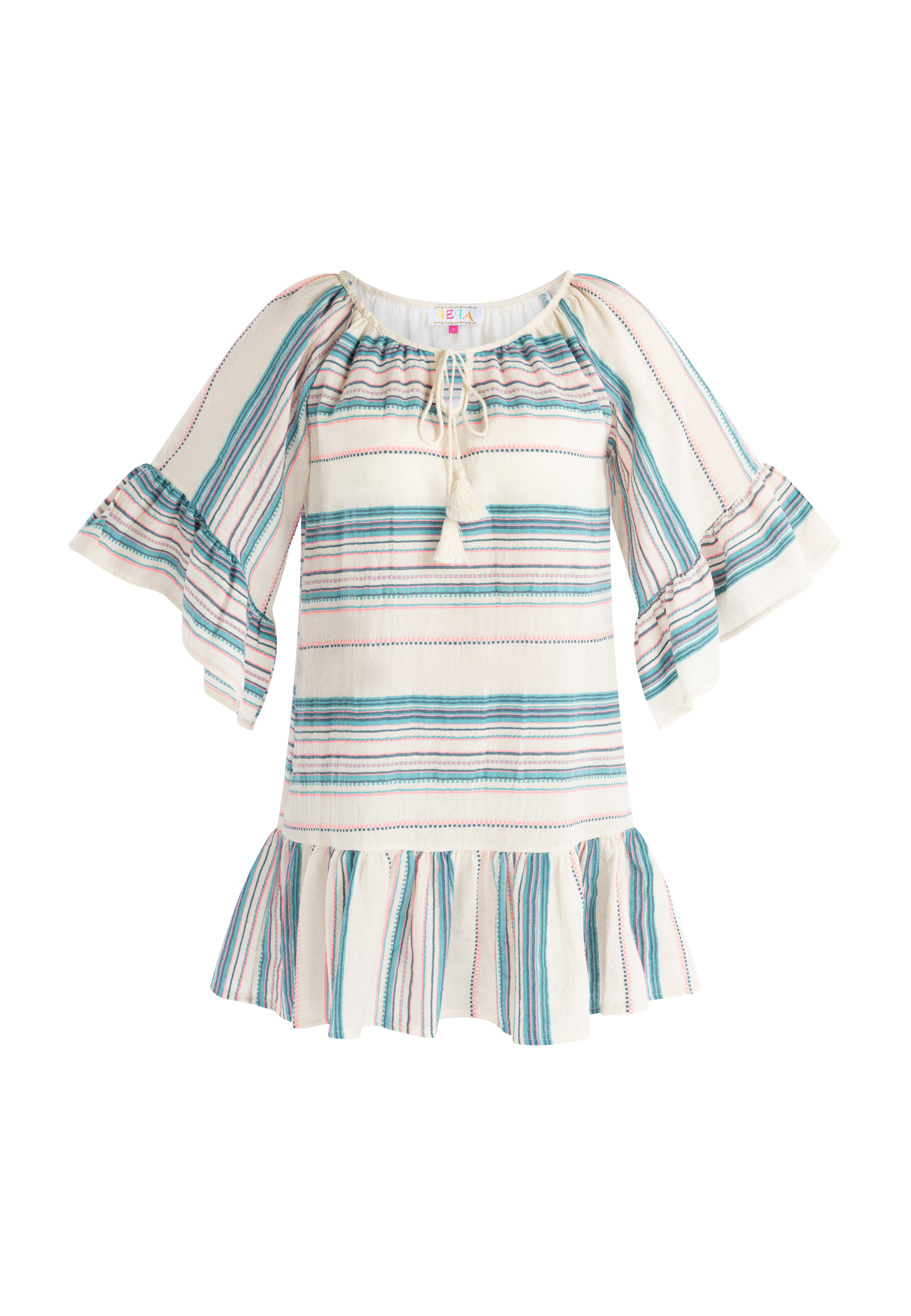 IZIA Mini-robe à rayures mahisha S