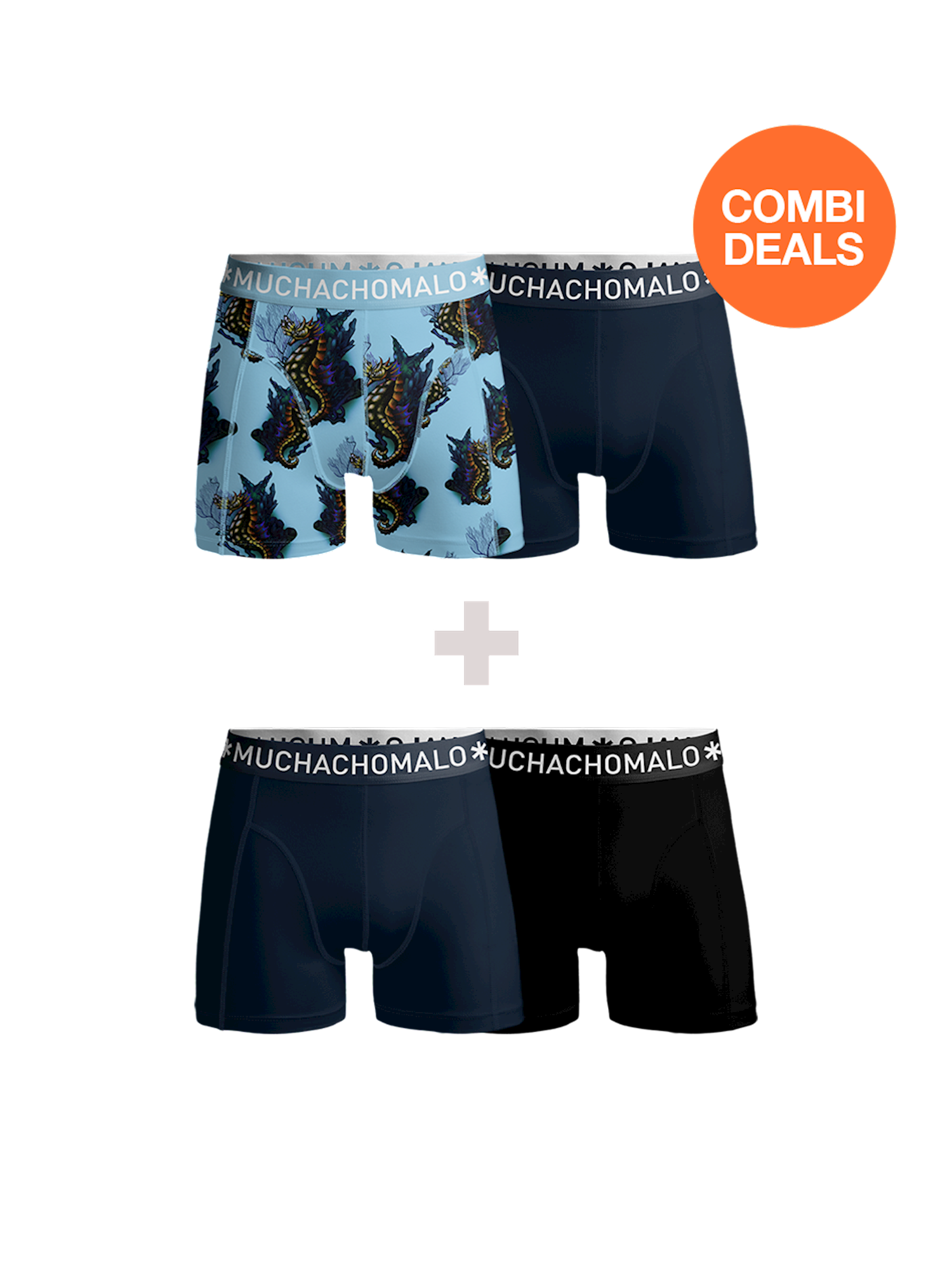 Muchachomalo Herren Boxershorts – Stück – Herren Unterhosen