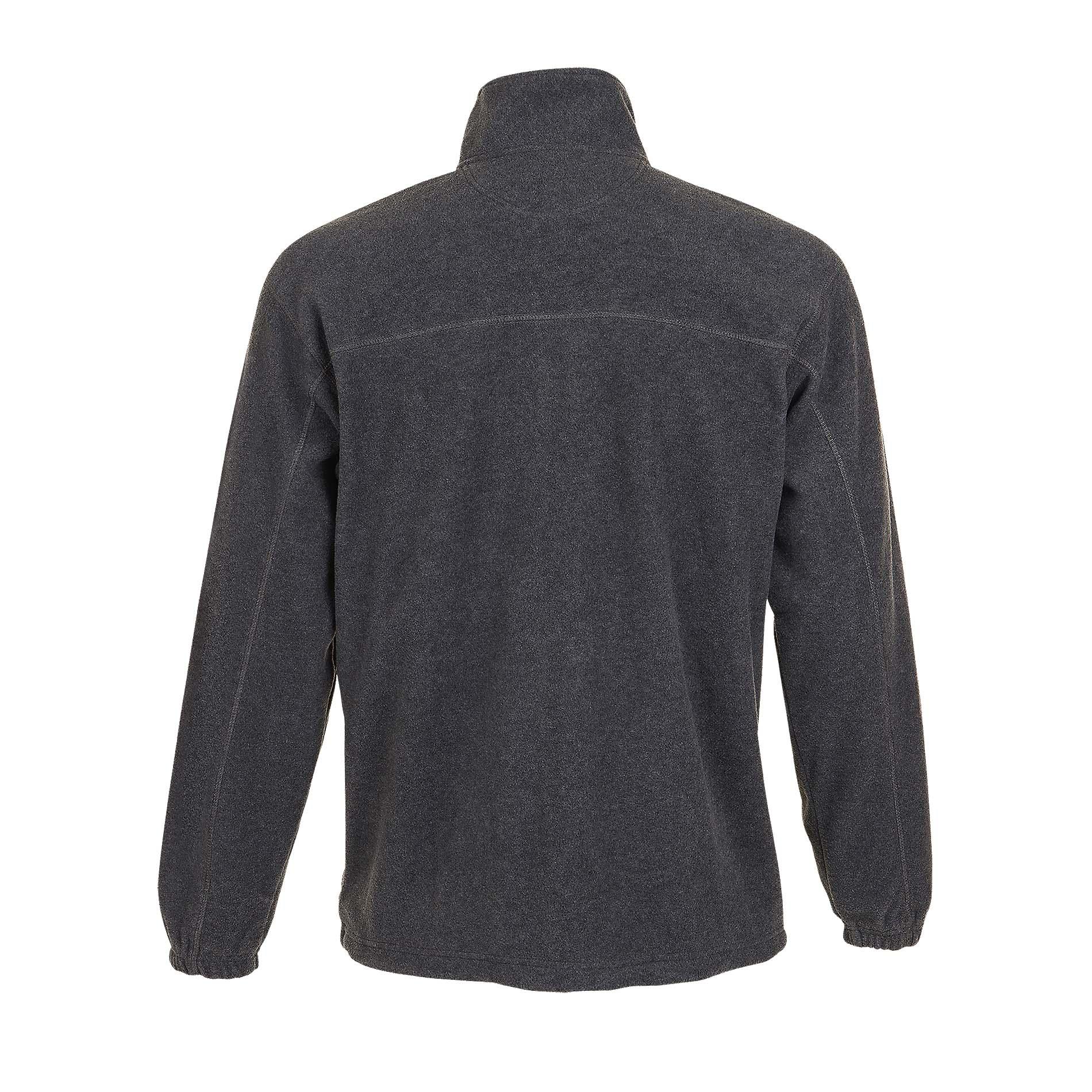SOLS Mens North Full Zip Outdoor Fleece Jacket (Grå marl) jackor herr – bild 2