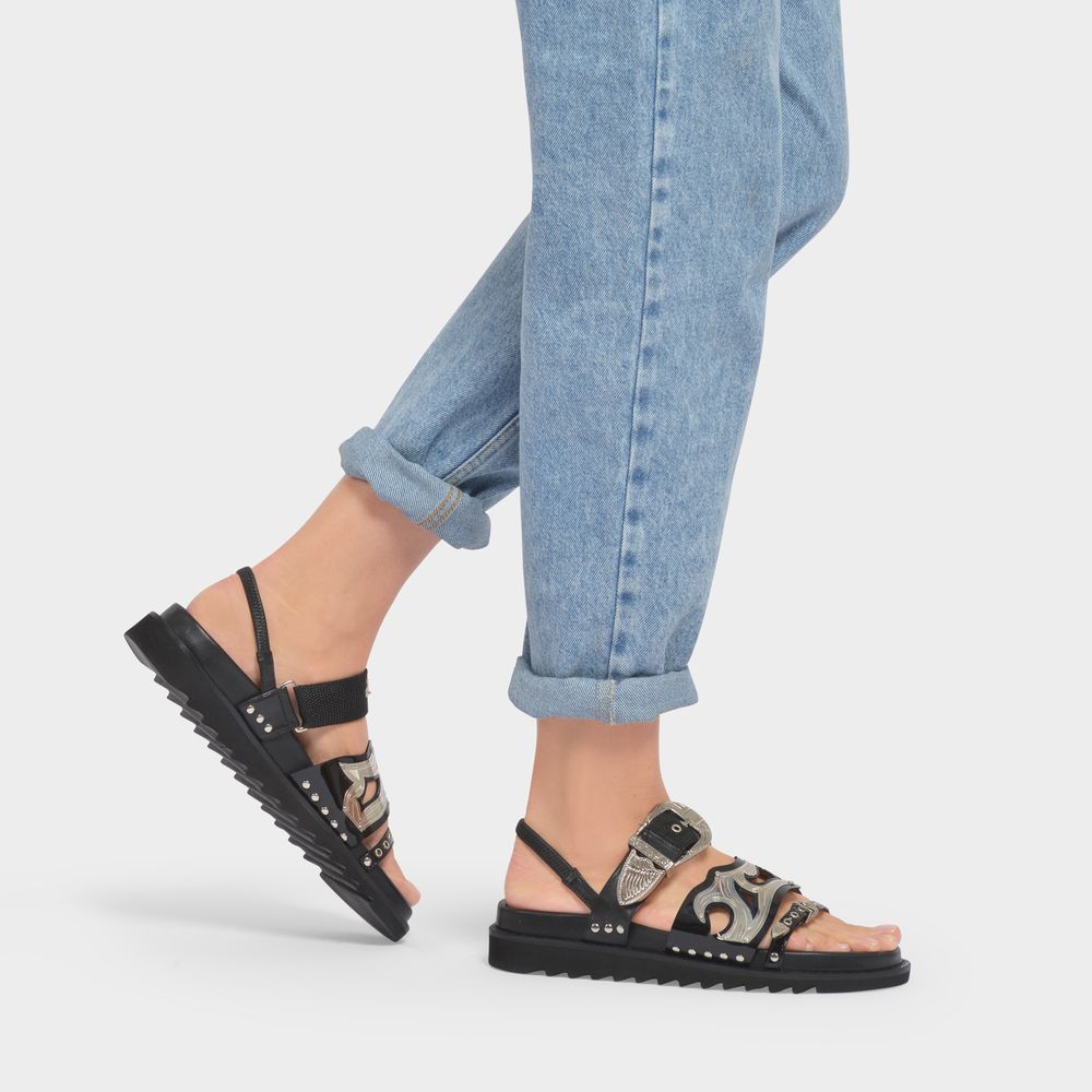 Toga Pulla Aj1018 Platta skor Läder dam – bild 2