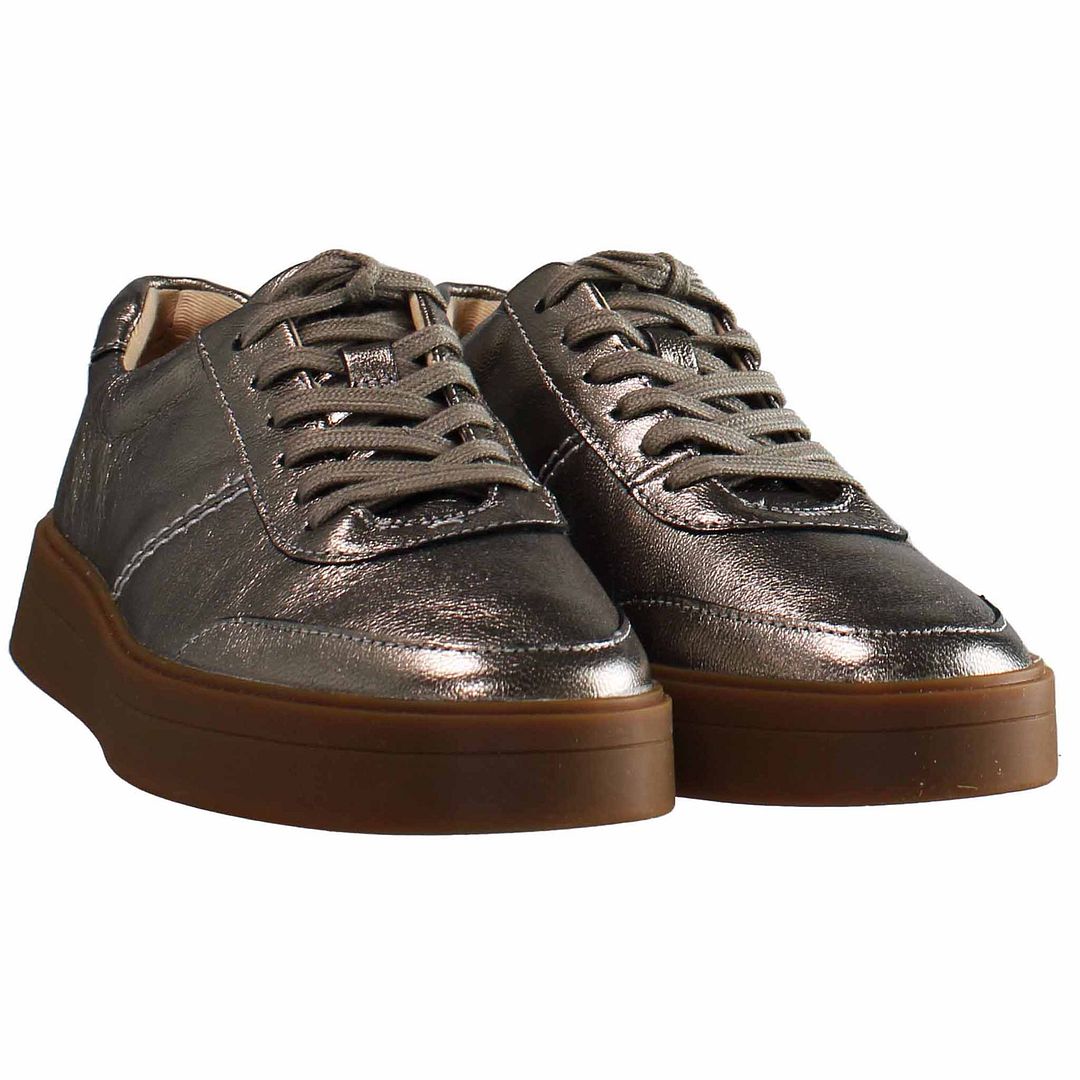 Clarks Hero Walk Damskor Silver Träningsskor – bild 2