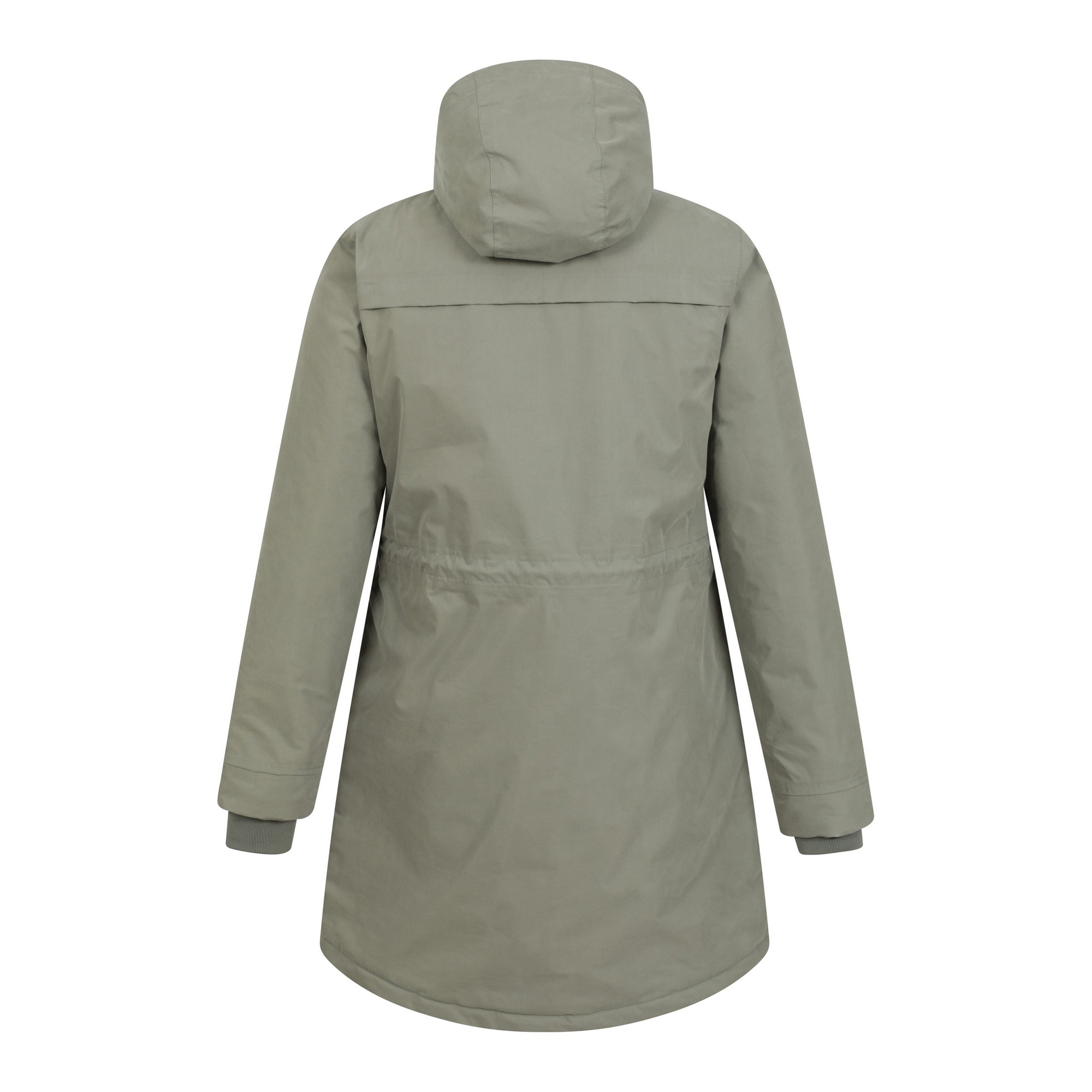 Mountain Warehou Dam/Dotter Acorn Vattentät Borg Fodrad Vadderad Parka (Khaki Grön) jackor – bild 2