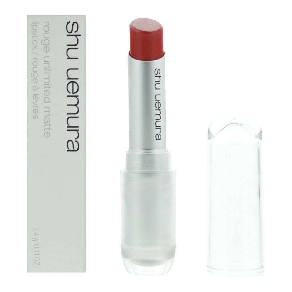 Shu Uemura Unisex Rouge Unlimited Matte M OR 592 Lipstick 3.4g - NA - One Size