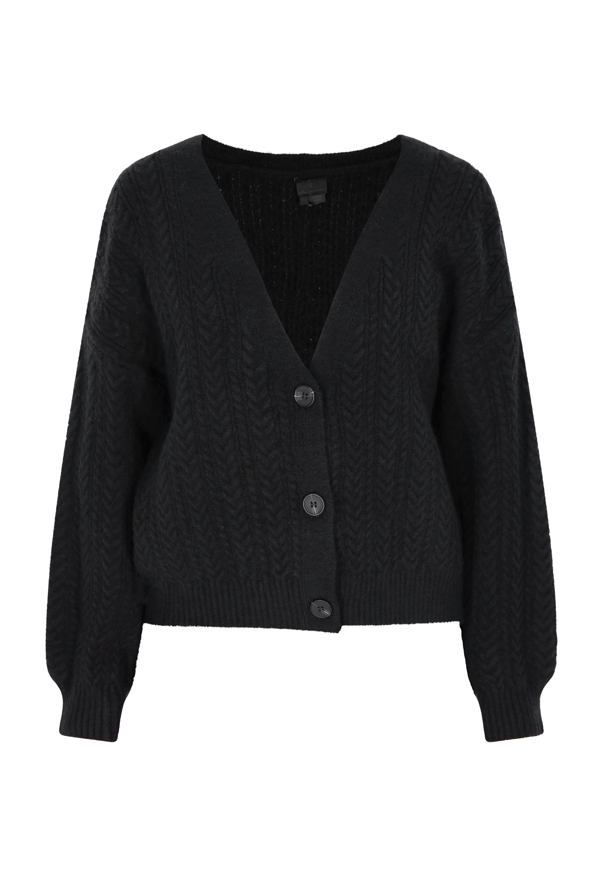 Thumbnail - Dreimaster Cardigan Damen Schwarz