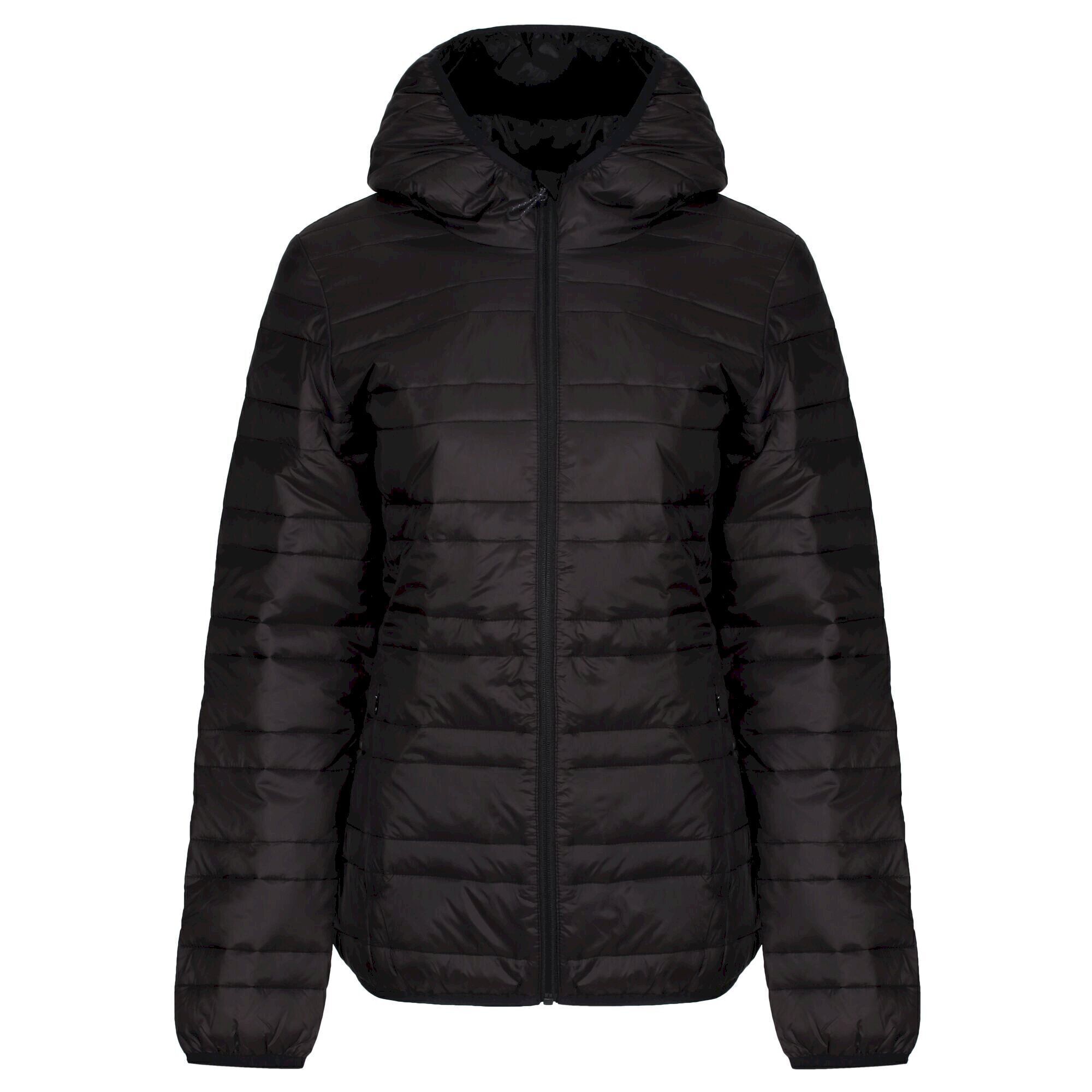 Thumbnail - Regatta Womens/Ladies Firedown Packaway Isolierte Jacke (Schwarz)