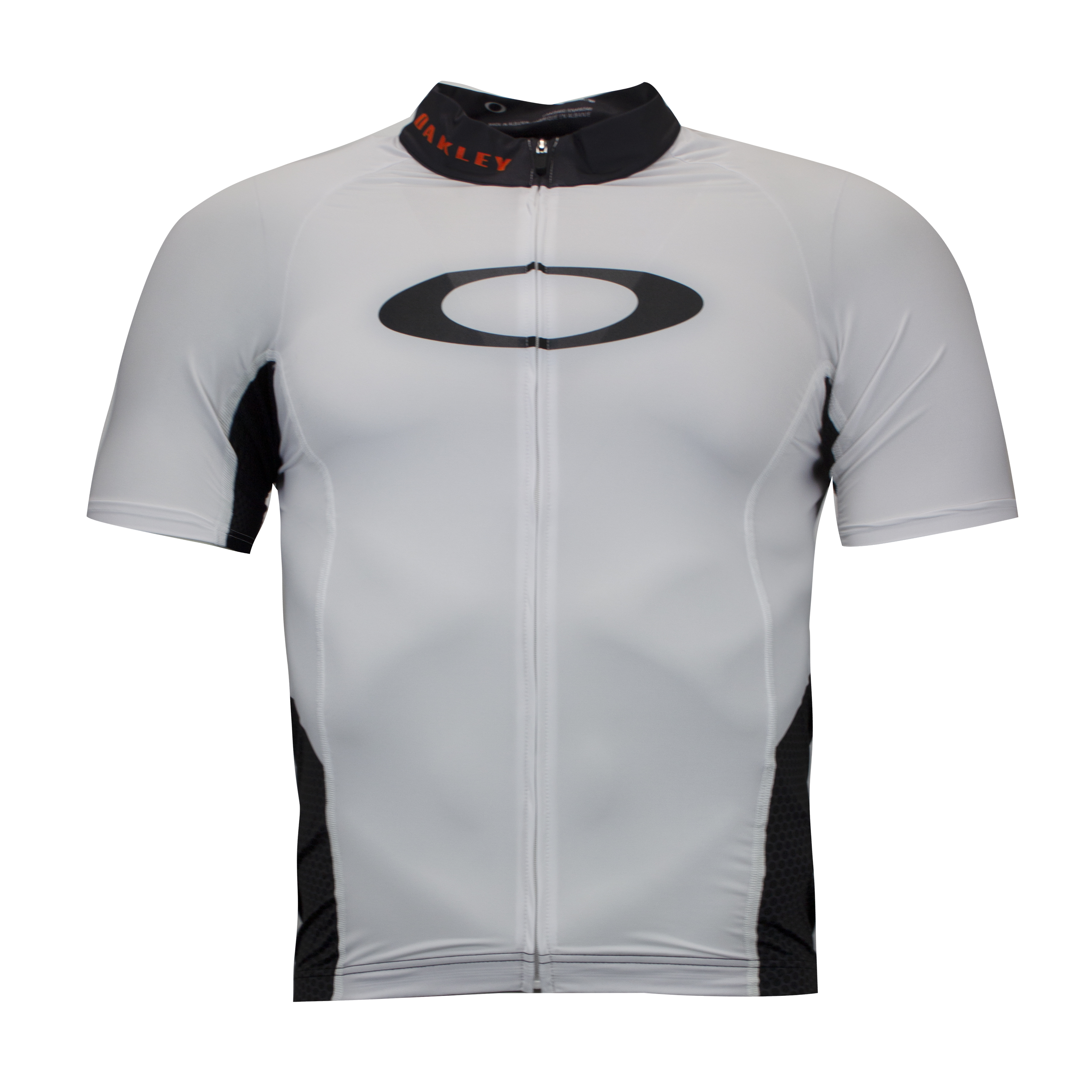 Thumbnail - Oakley Jawbreaker Road Jersey Cycling Reißverschluss T -Shirt White - Herren