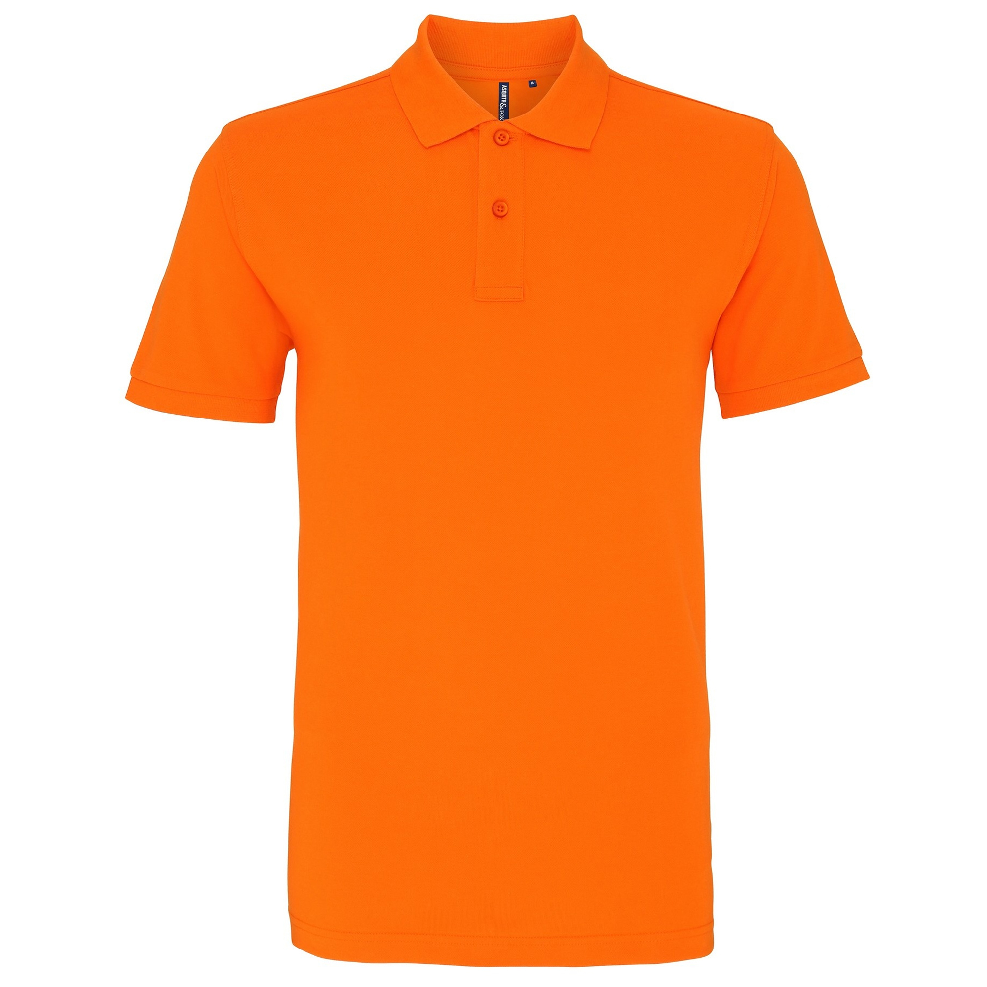 Thumbnail - Asquith & Fox Herren-Poloshirt mit kurzen Ärmeln (Orange)