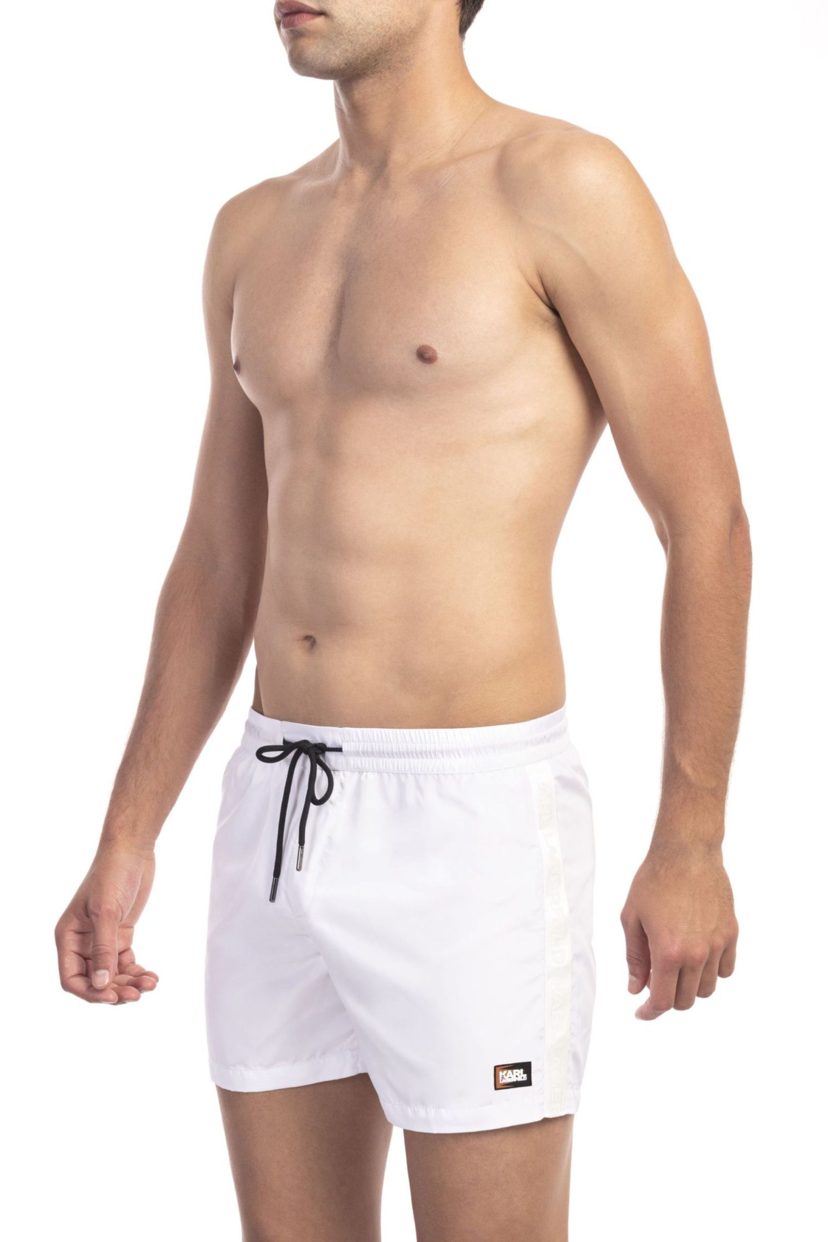 Thumbnail - Karl Lagerfeld Weiße Bademode