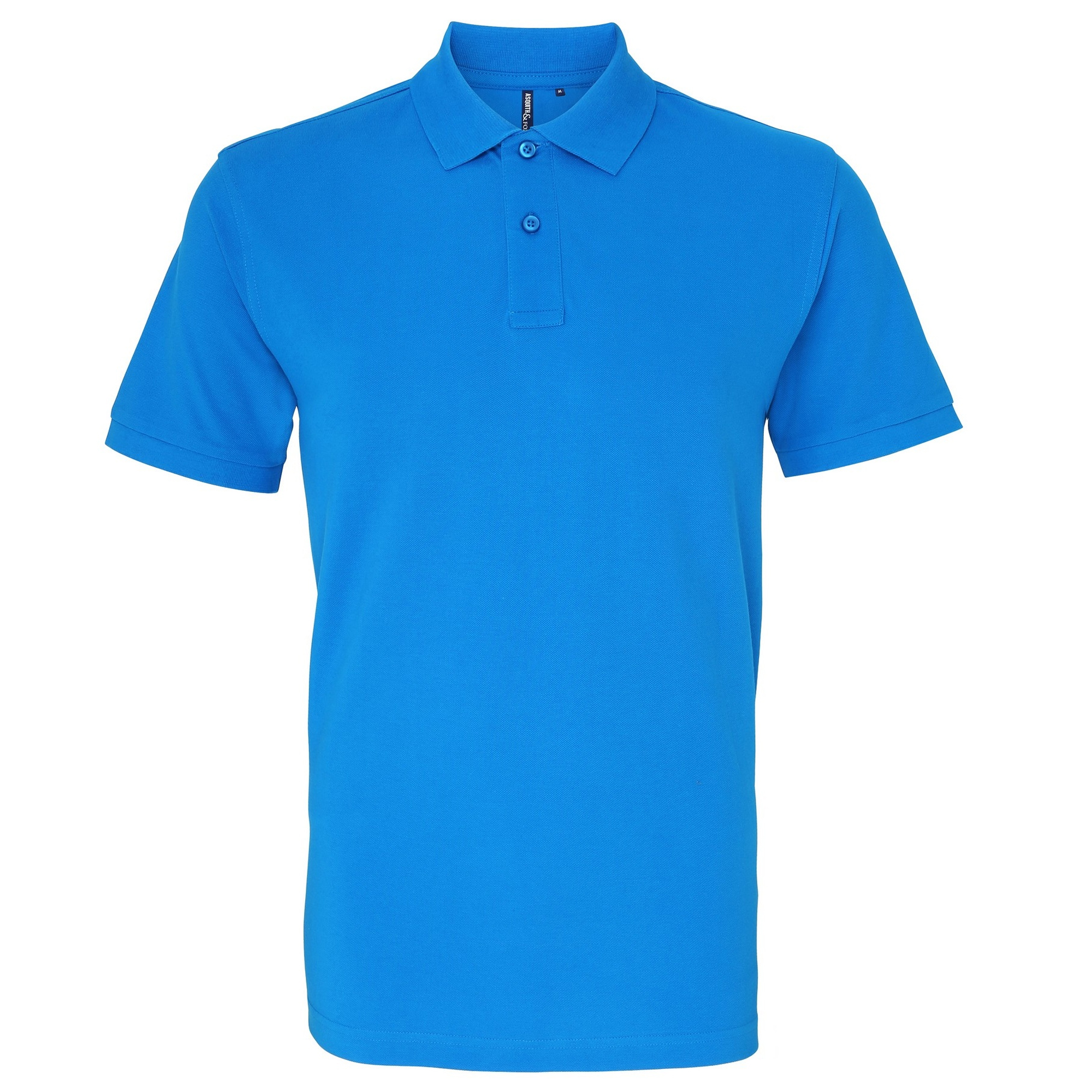 Thumbnail - Asquith & Fox Herren-Poloshirt mit kurzen Ärmeln (Sapphire)