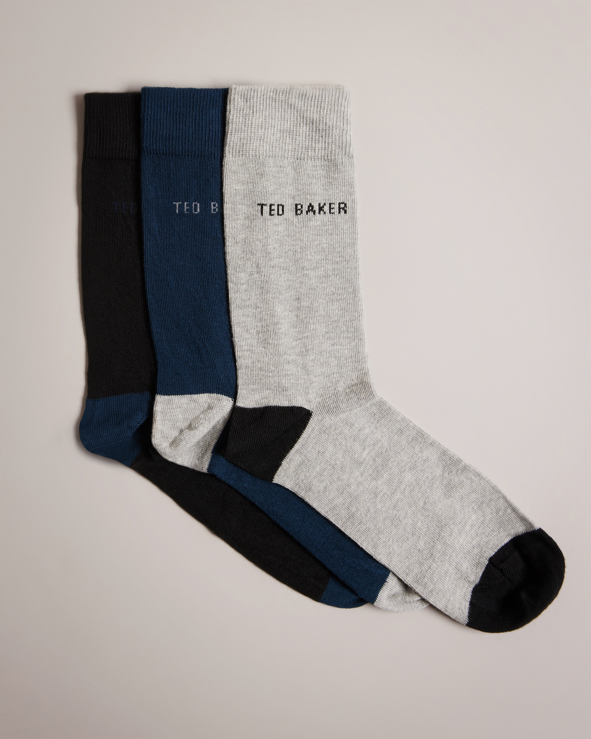 Ted Baker Mixxed Trepack Sockor, Blandade övrigt herr – bild 2