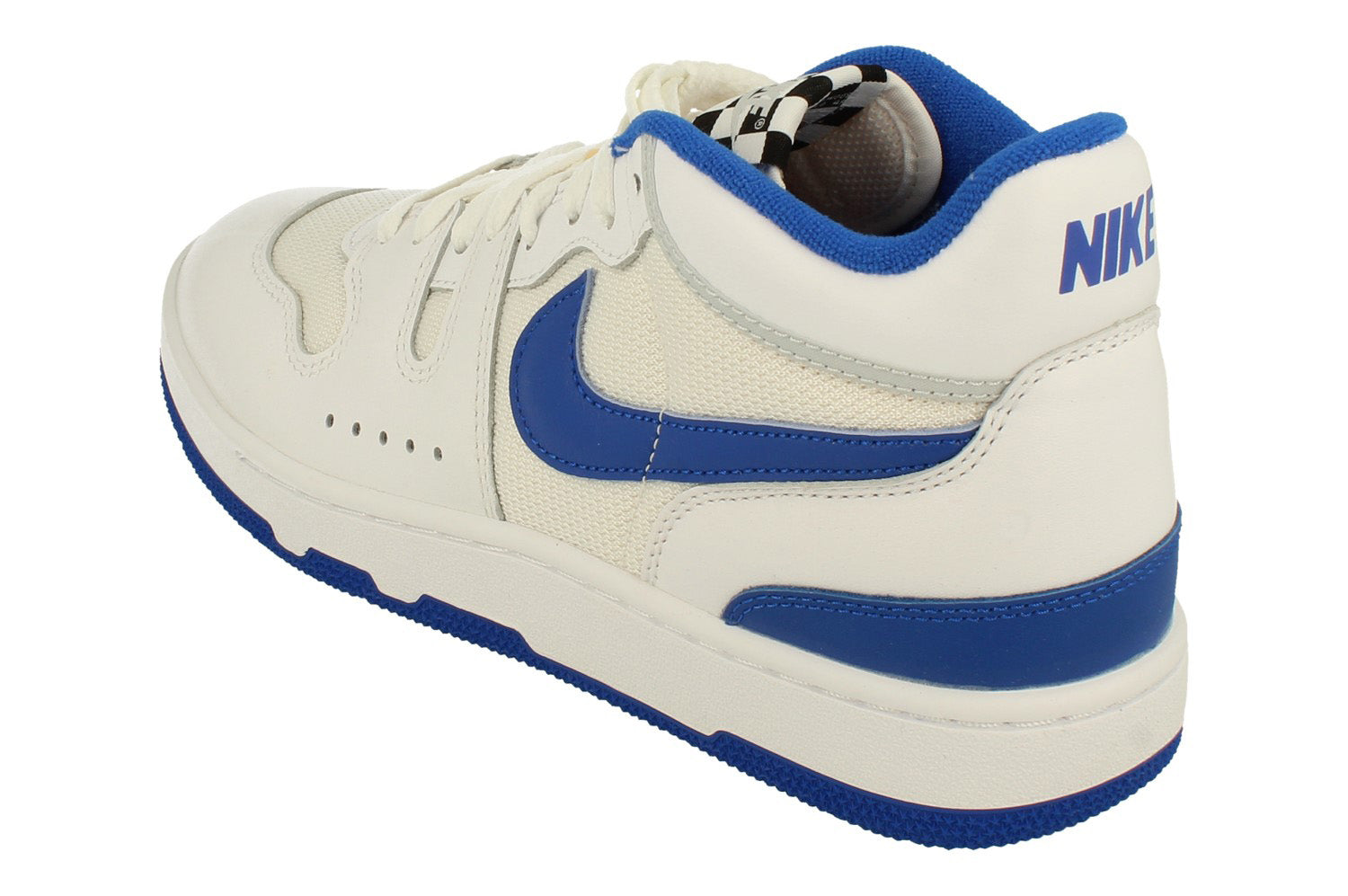NIKE Attack Blå Detaljer Vita Tränare låga sneakers herr – bild 2