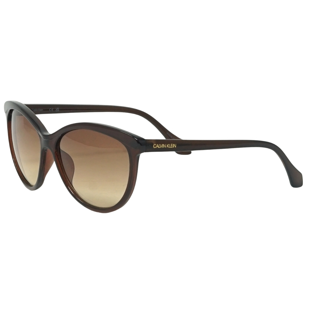 Calvin Klein CK19534S 210 Brown Sunglasses solglasögon dam – bild 2