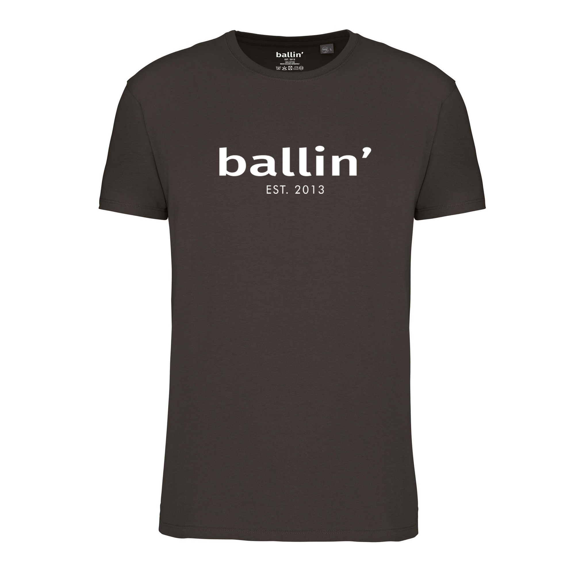 Thumbnail - Regular Fit Shirt von Ballin Est. 2013 in der farbe Grau und in größe 3XL.