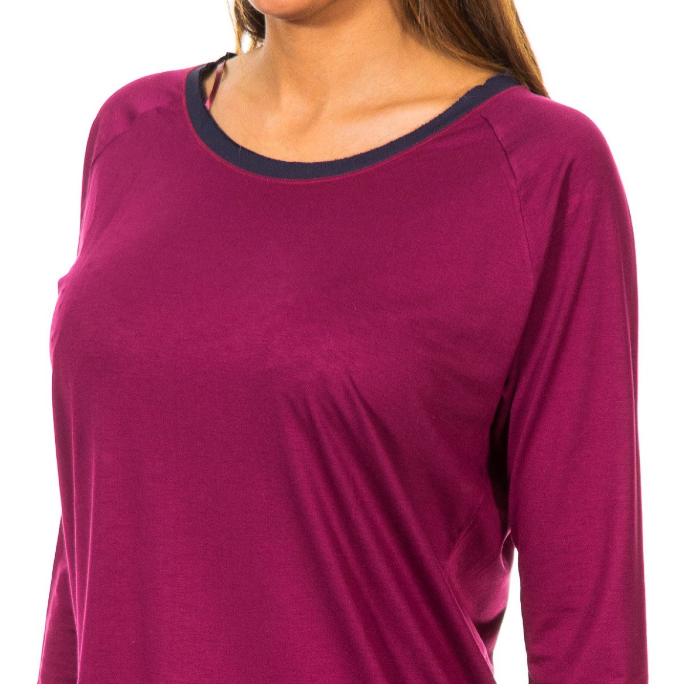TOMMY HILFIGER Långärmad t-shirt med rund hals 1487904686 kvinna dam – bild 2