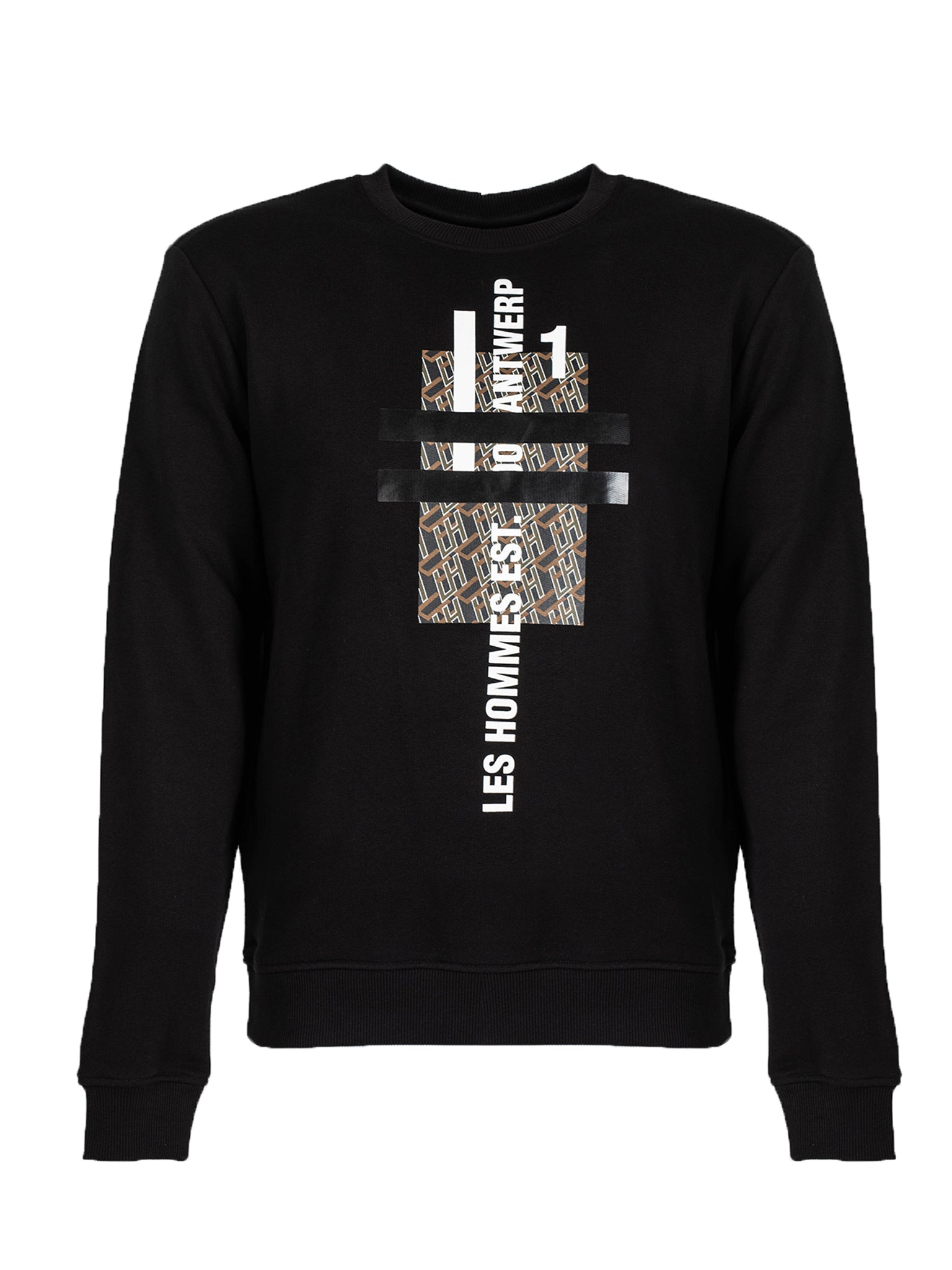 Thumbnail - Les Hommes Sweatshirt Herren schwarz
