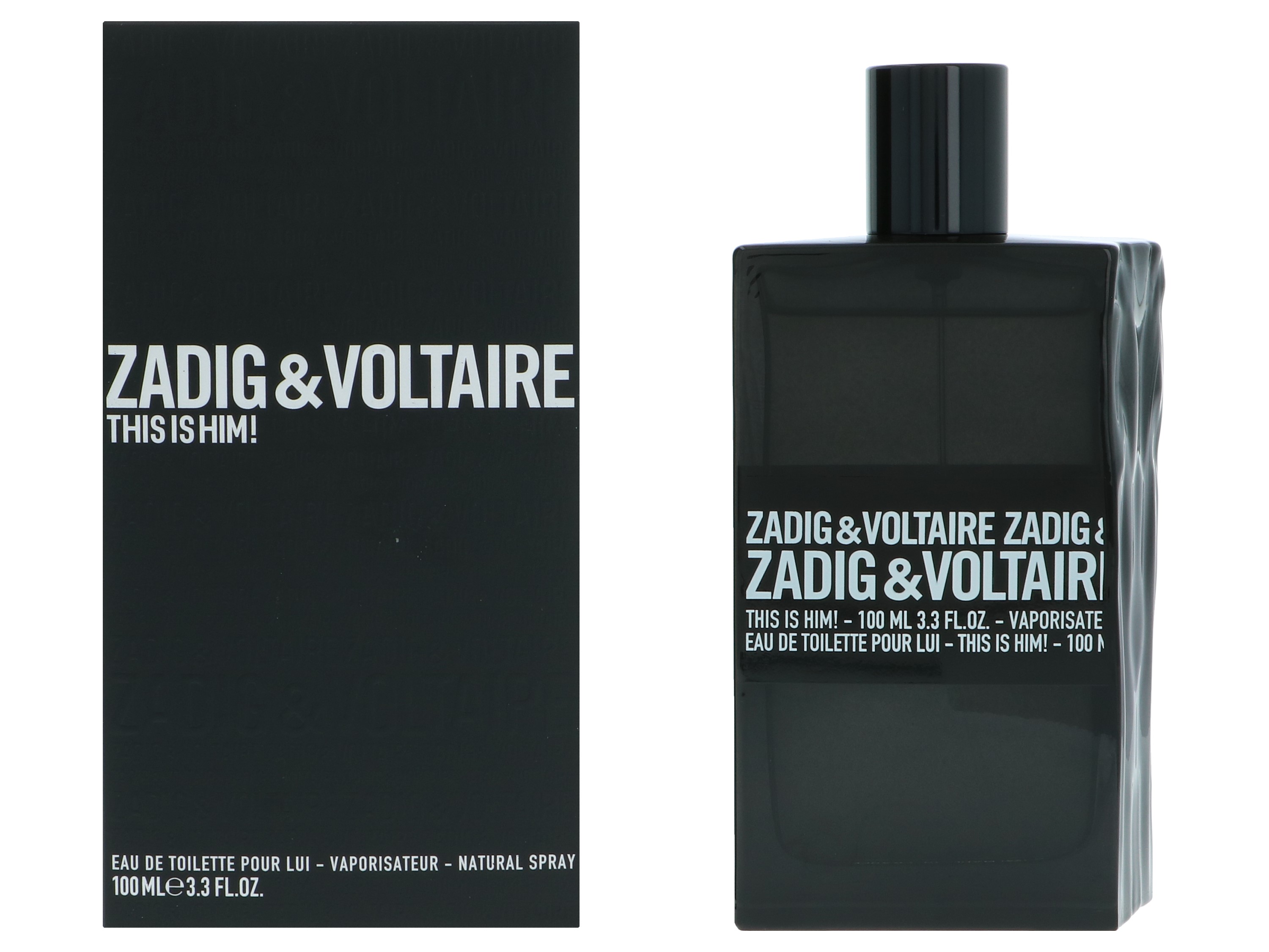 Zadig&Voltaire Mens Zadig & Voltaire This Is Him Edt Spray 100ml - One Size