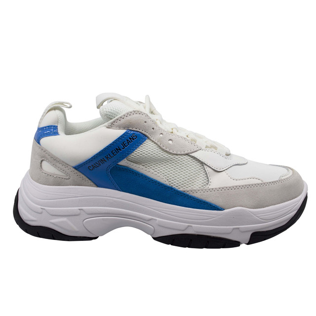 Calvin Klein Jeans Marvin Mens White Trainer