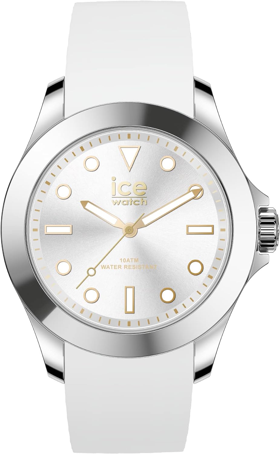 Thumbnail - Ice Watch Ice Steel - Classic - White Gold Weiß Damen Armbanduhr 020384 - M