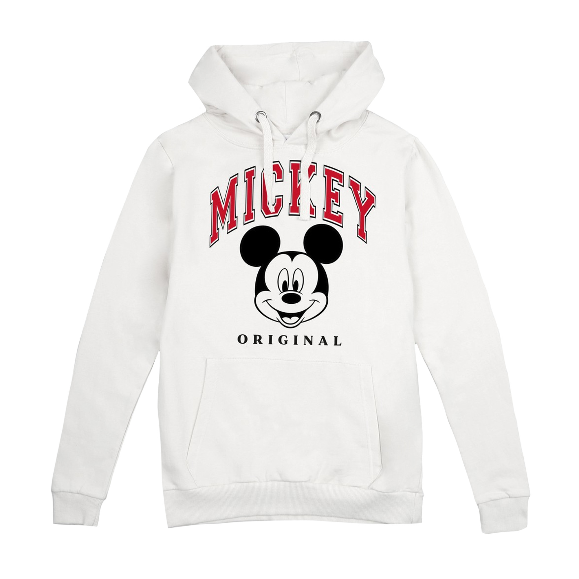 Thumbnail - Disney - "Collegiate" Kapuzenpullover für Damen (Weiß)