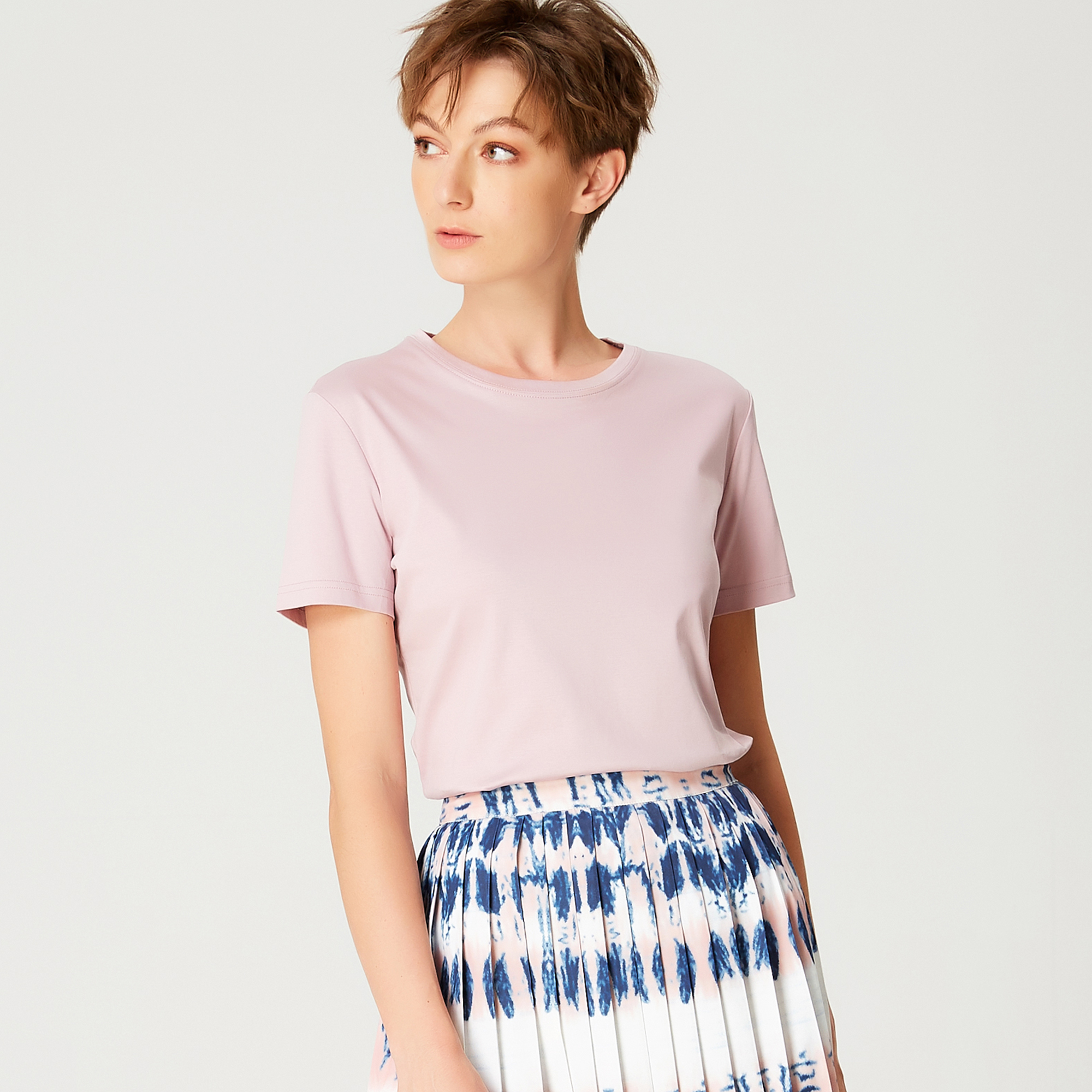 Smart & Joy T-shirt i bomull dam – bild 2