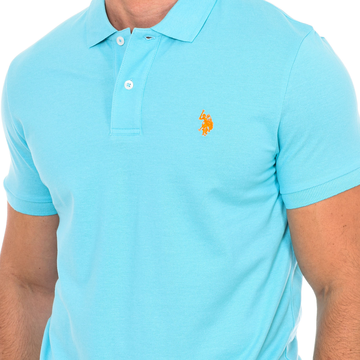 US Polo Assn Kortärmad polo 67940 herr pikéer – bild 2