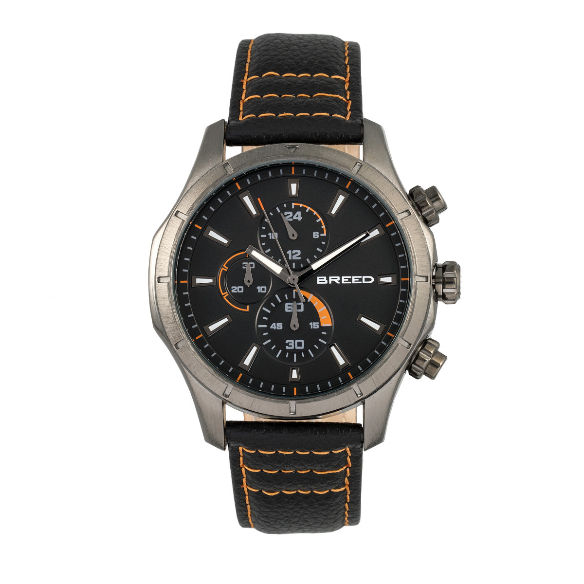 Thumbnail - Breed Lacroix Chronograph Lederarmbanduhr