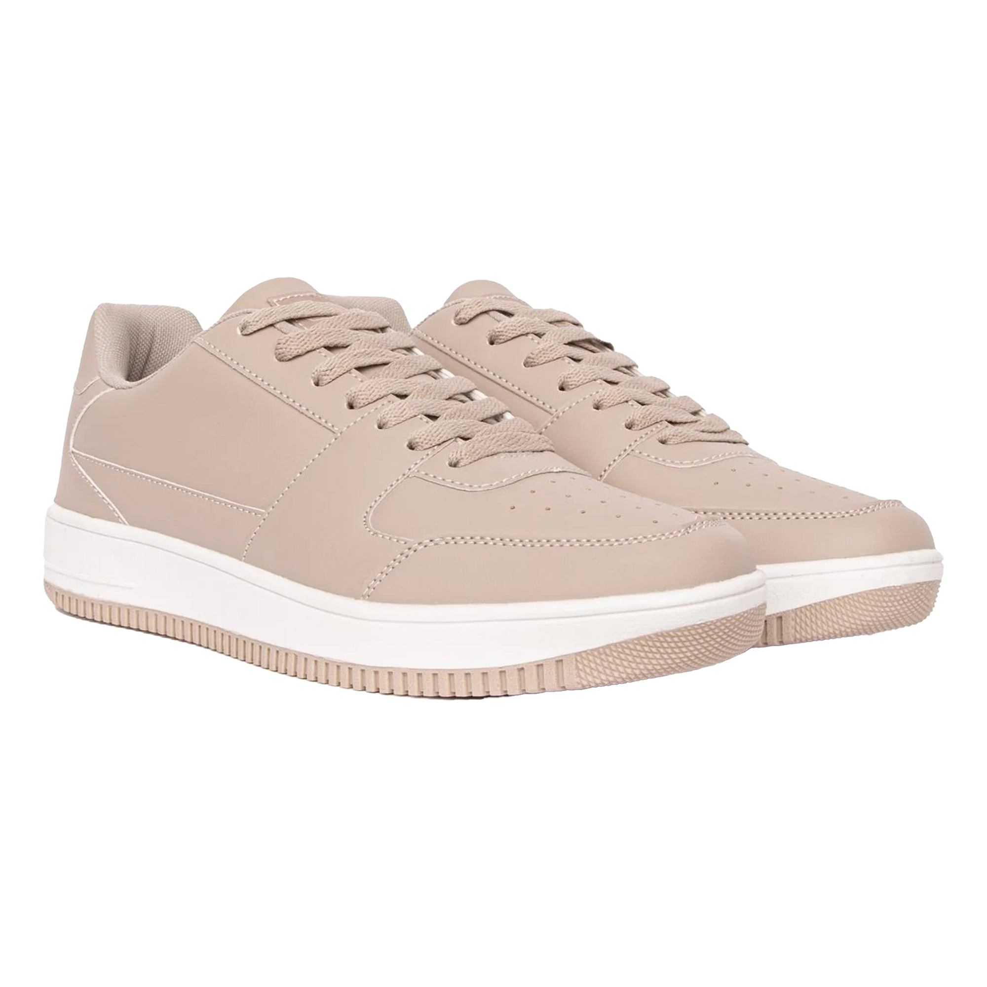 Thumbnail - Crosshatch - Herren Sneaker "Casimiro" (Steinfarben)