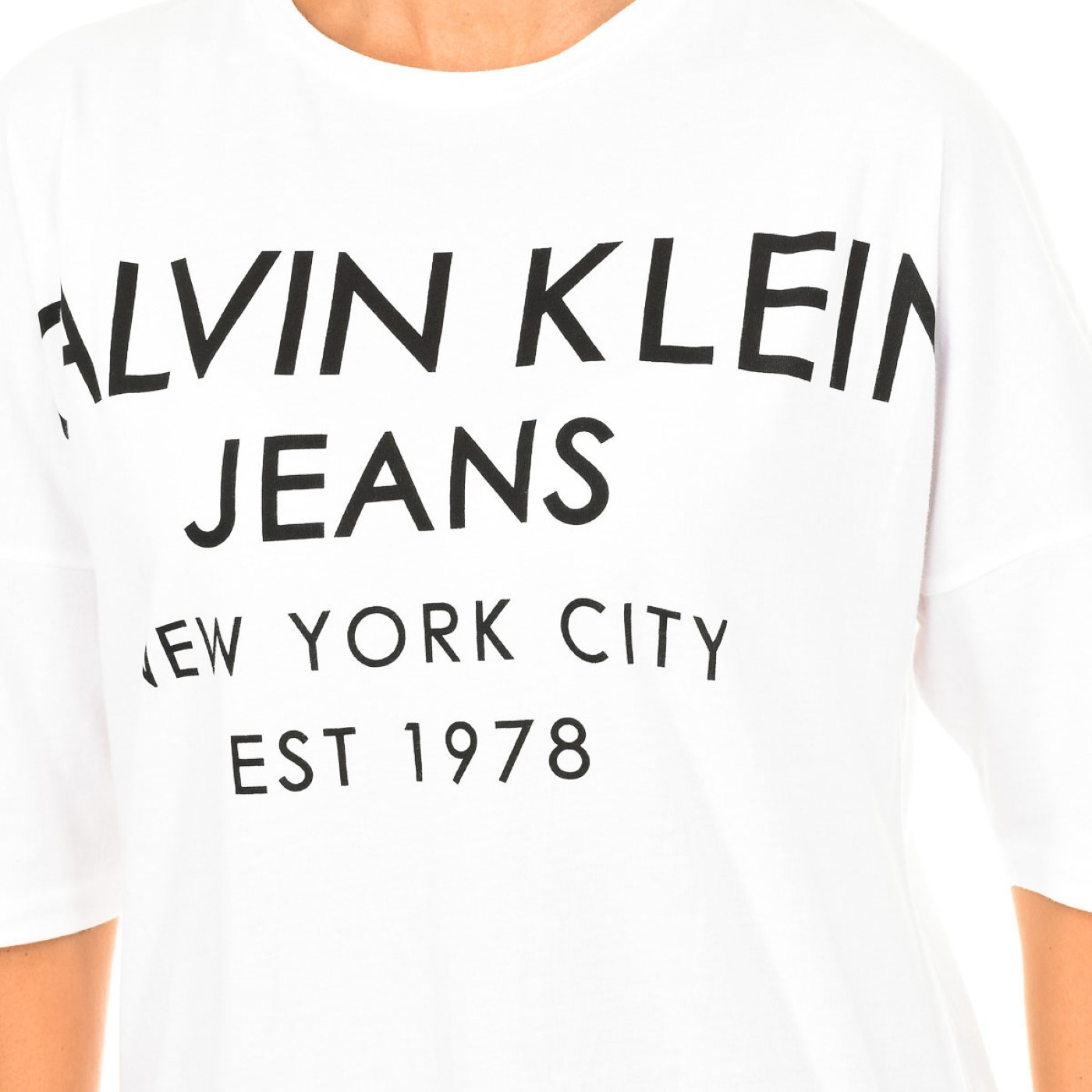 Calvin Klein Kortärmad T-shirt dam – bild 2