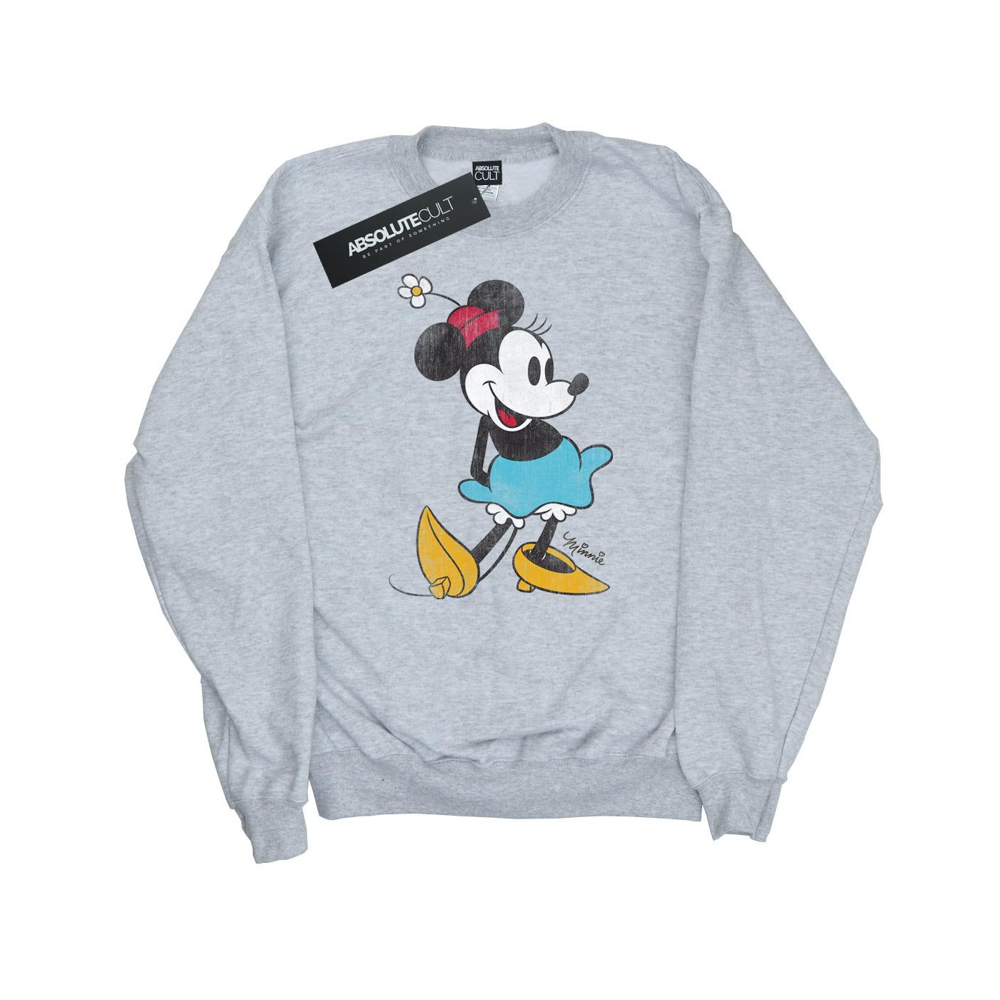 Thumbnail - Disney - "Classic" Sweatshirt für Damen (Grau meliert)