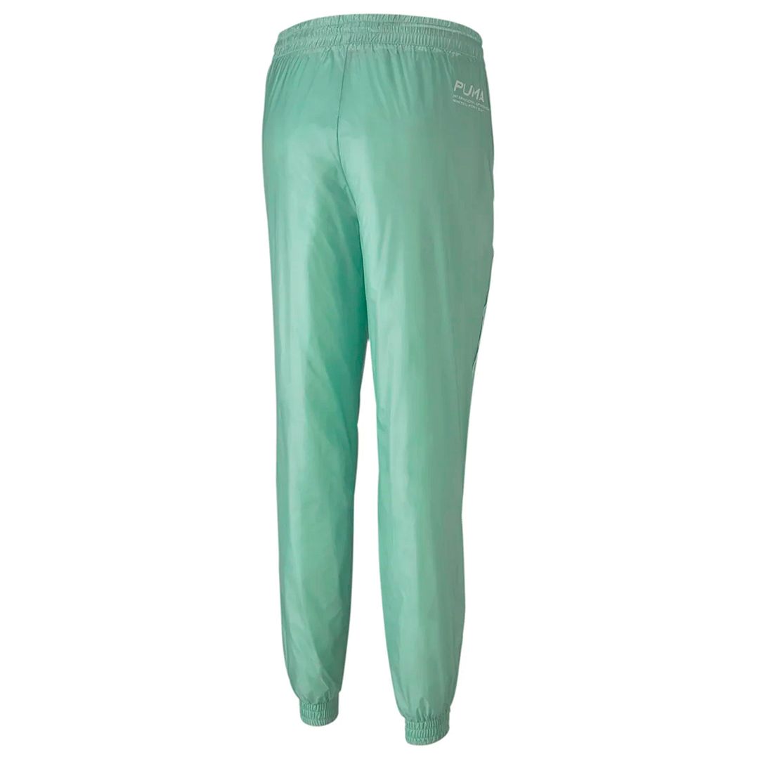 Puma Evide SS Nylon Mist Green Träningsbyxor Dam Joggers 597426 32 – bild 2