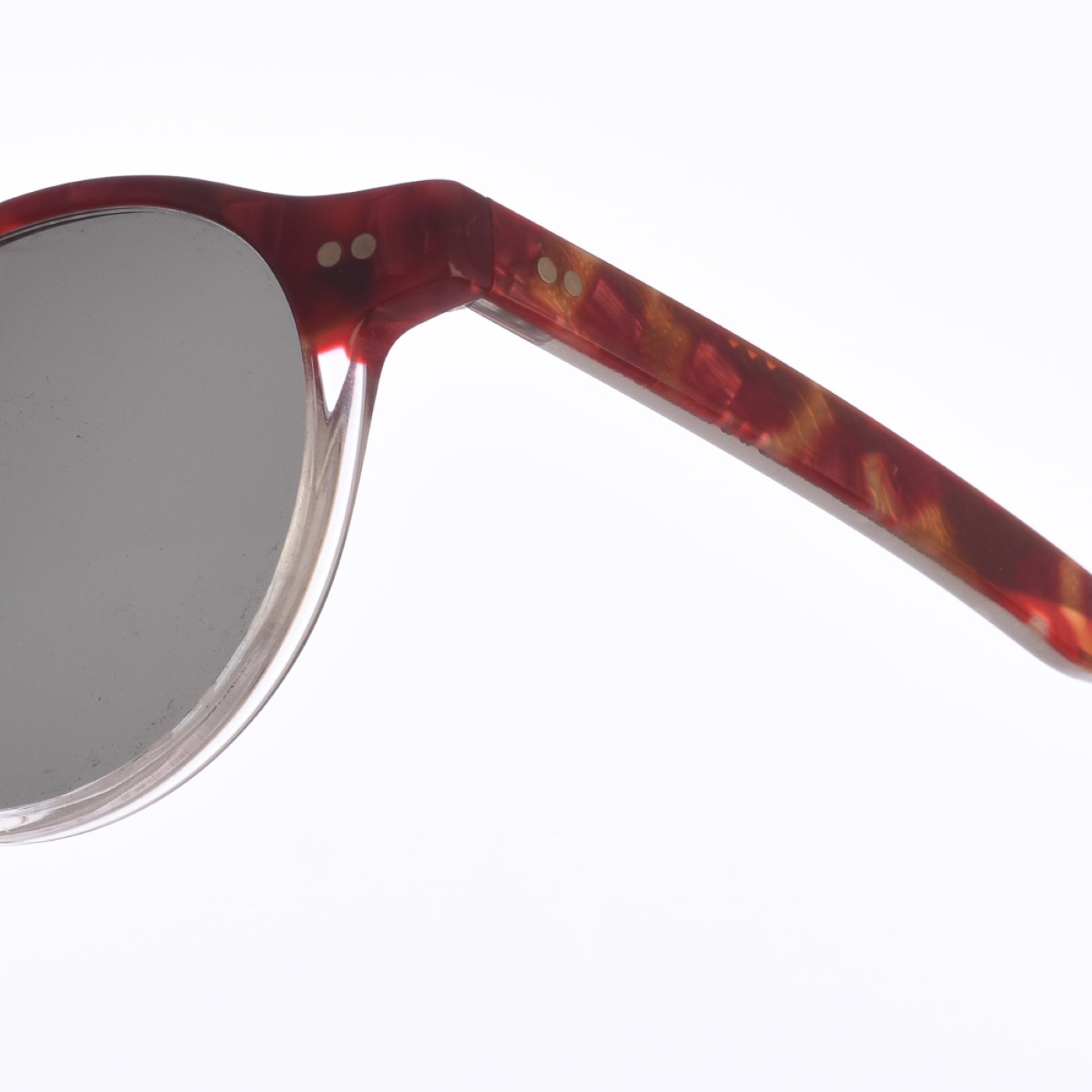ZEN Unisex Z518 Pantos-formade solglasögon i acetat herr – bild 2