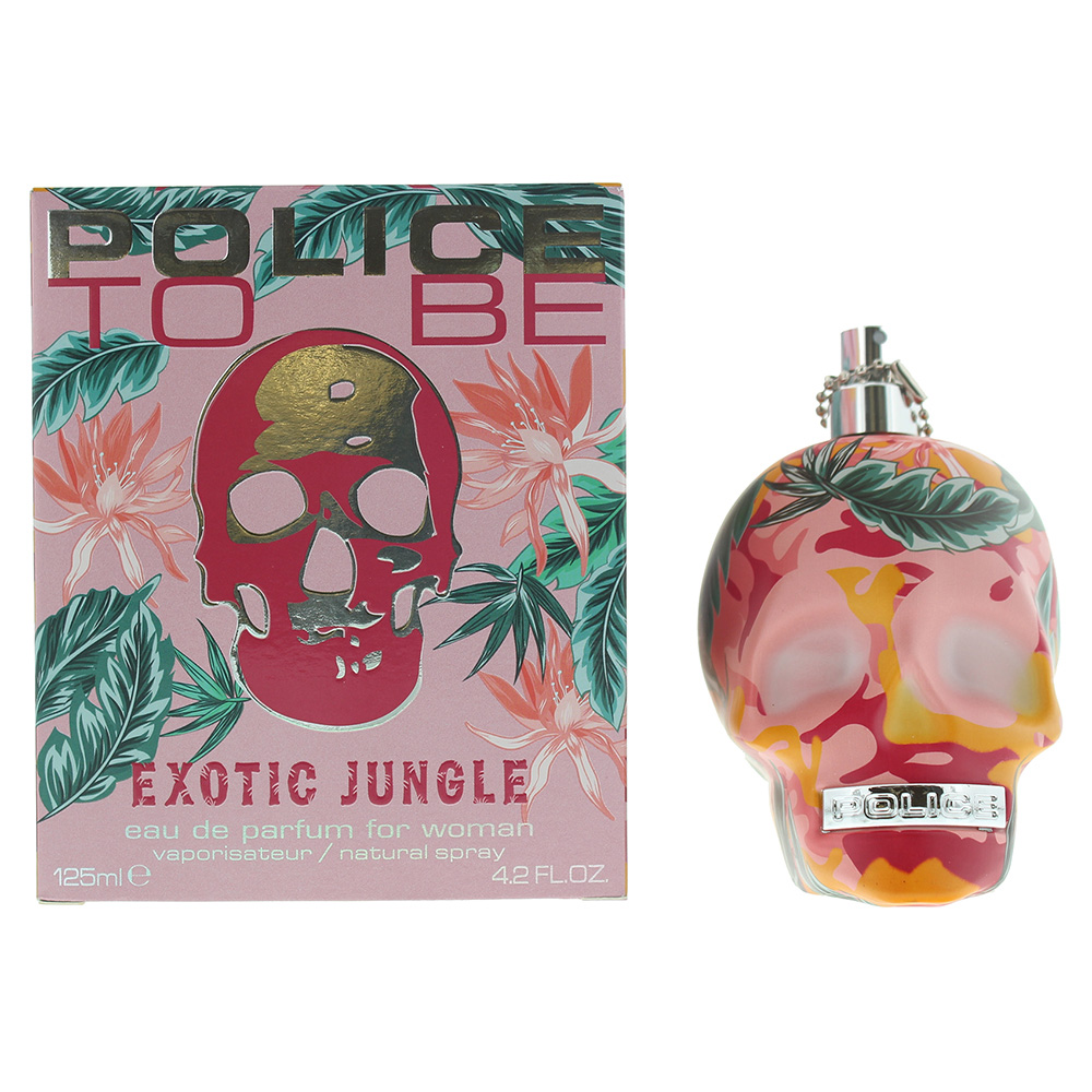 Police Womens To Be Exotic Jungle Eau de Parfum 125ml - Black Suede - One Size