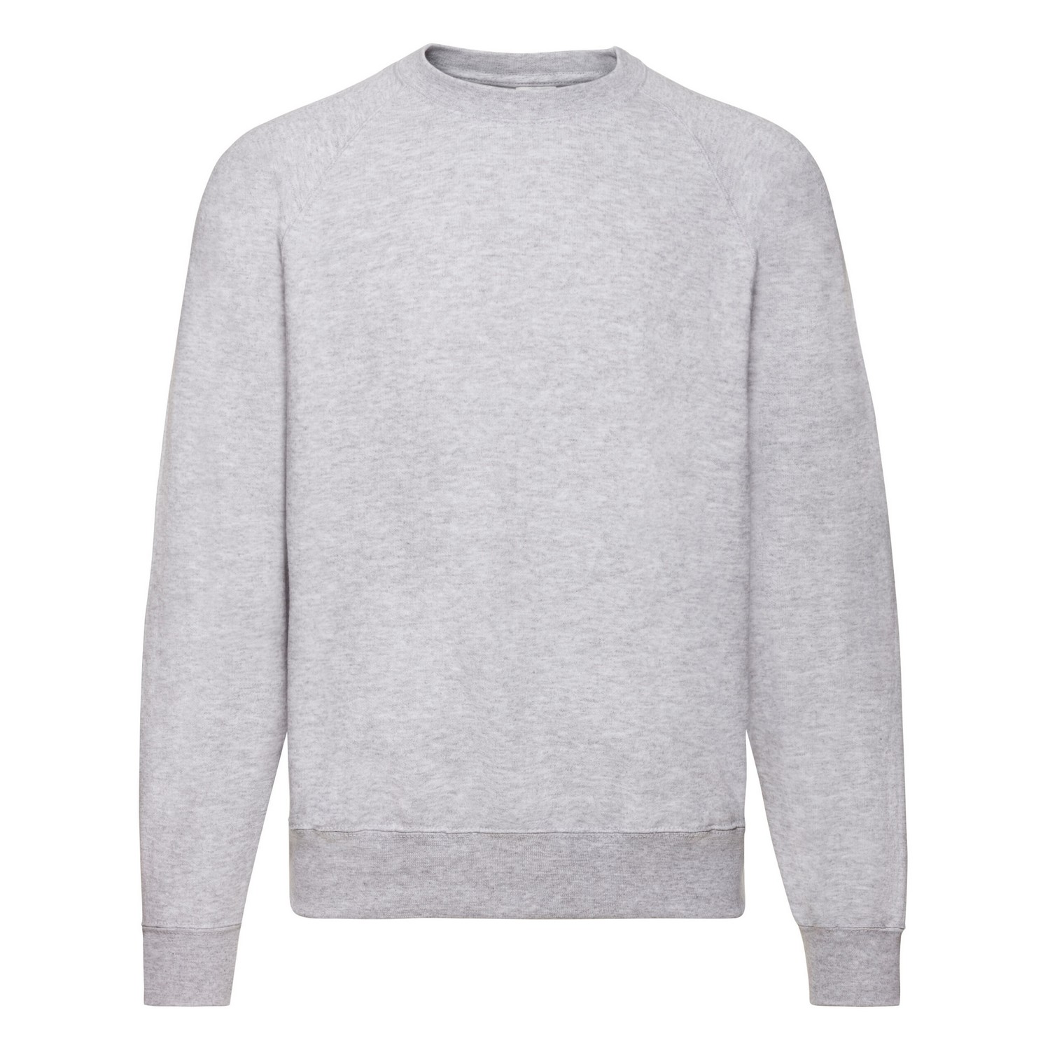 Thumbnail - Fruit of the Loom - "Classic" Sweatshirt für Herren/Damen Unisex Raglanärmel (Grau)
