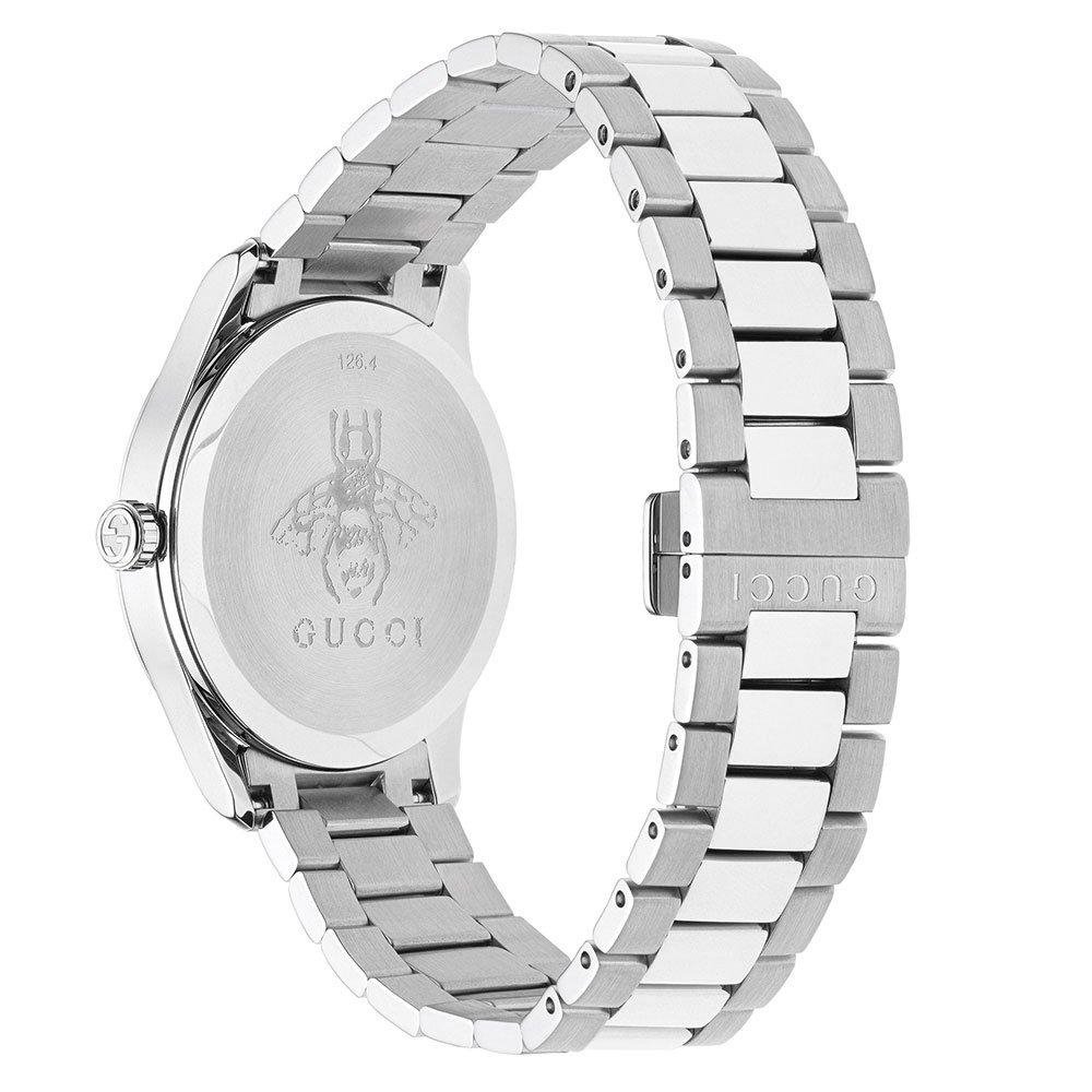 Gucci YA1264095 G-Timeless Silver Dial Unisex-klocka dam – bild 2