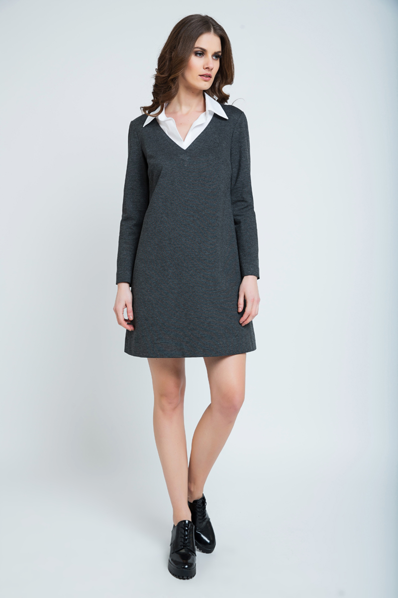 Thumbnail - Kleid mit Hemdkragen