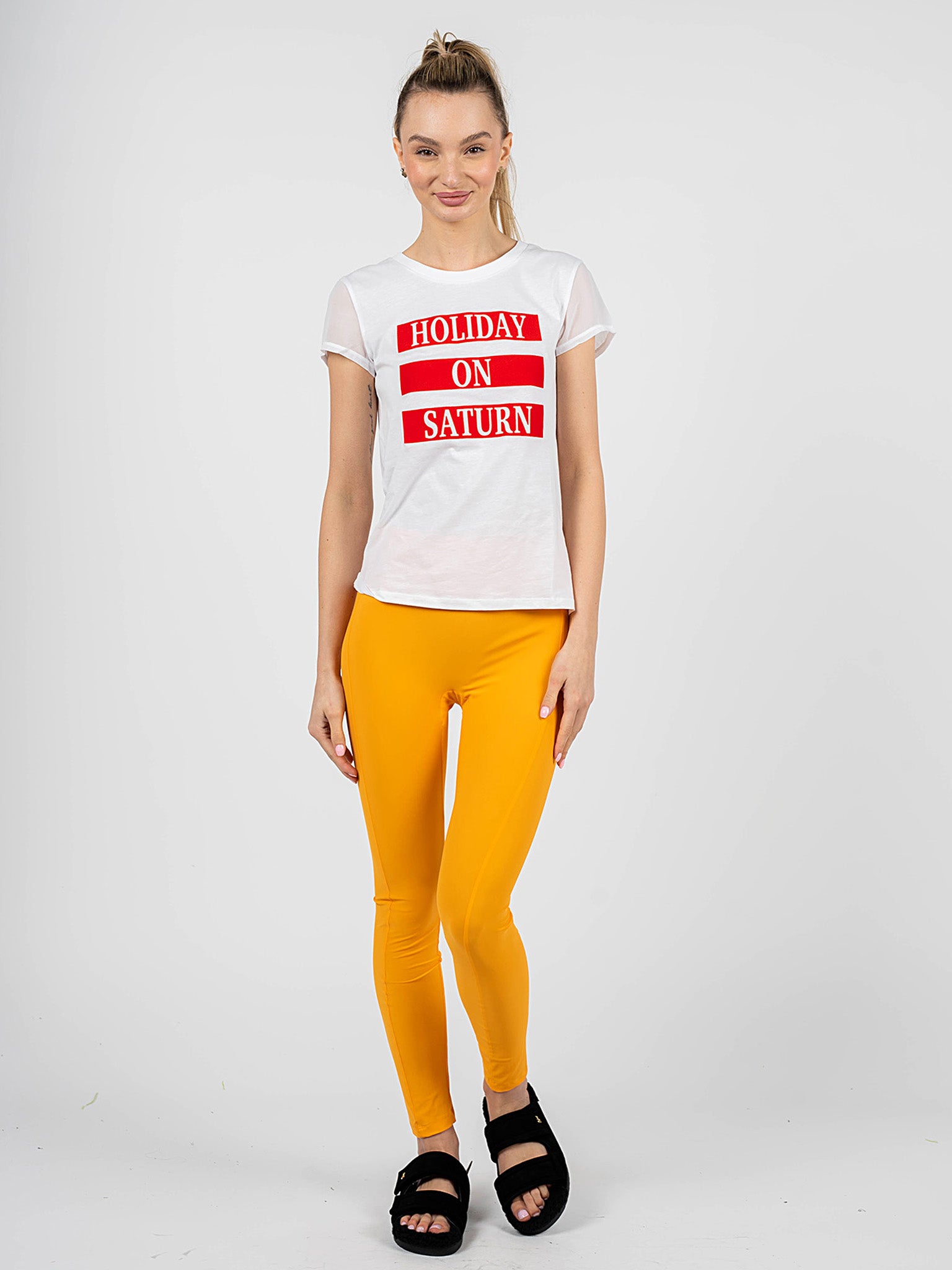 PATRIZIA PEPE Legginsy Dam leggings – bild 2