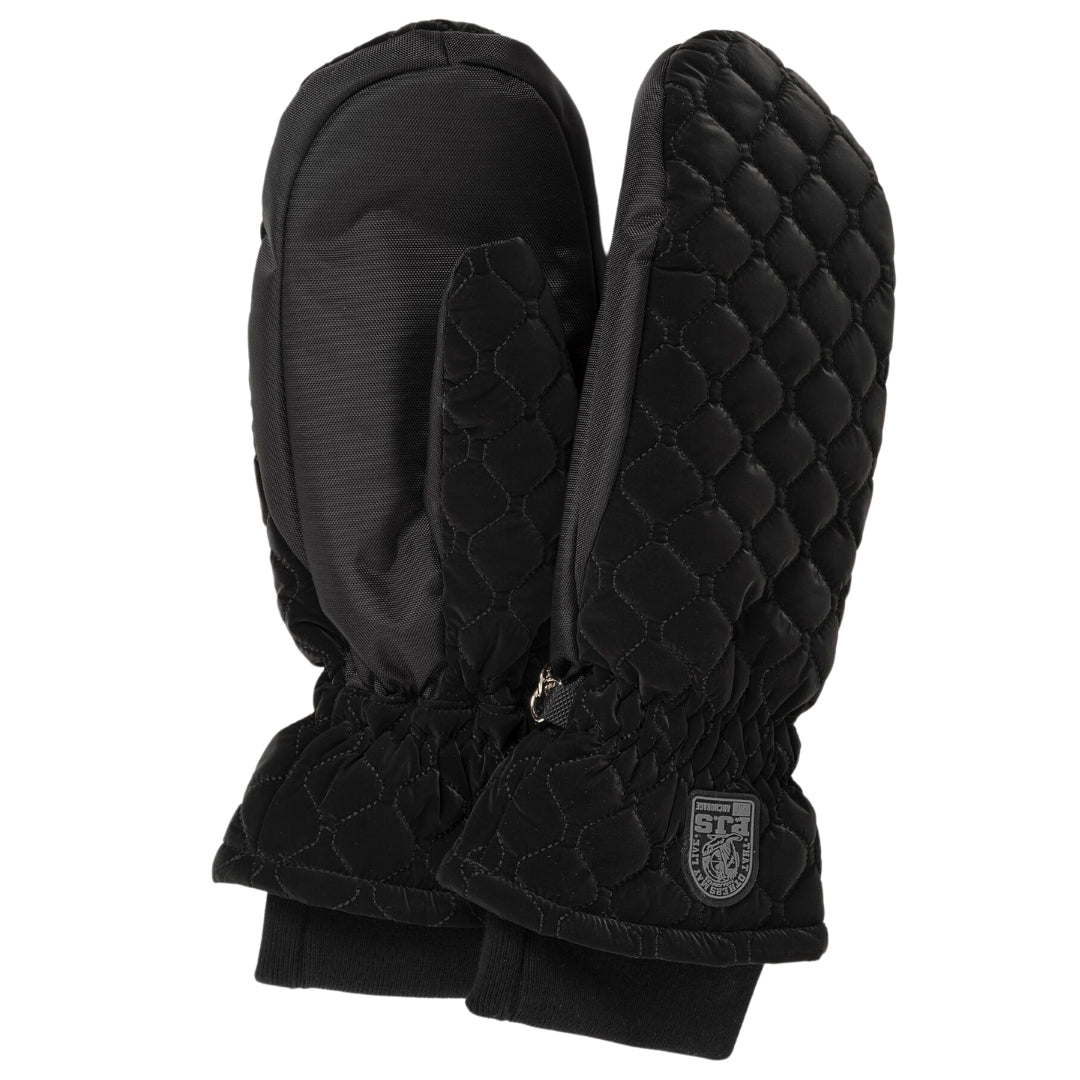 Thumbnail - Parajumpers Puffer Mittens Schwarze Handschuhe