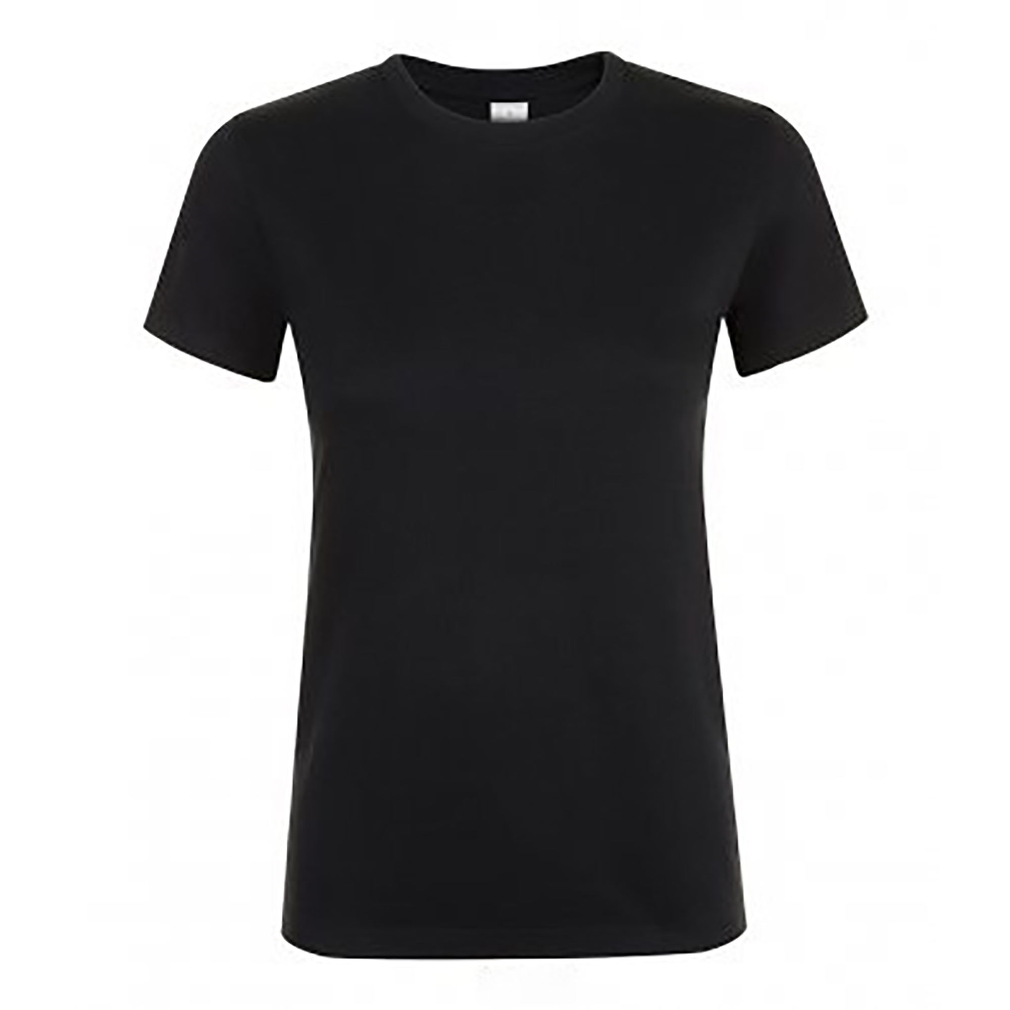 Thumbnail - SOLS Womens/Ladies Regent Short Sleeve T-Shirt (Deep Black)