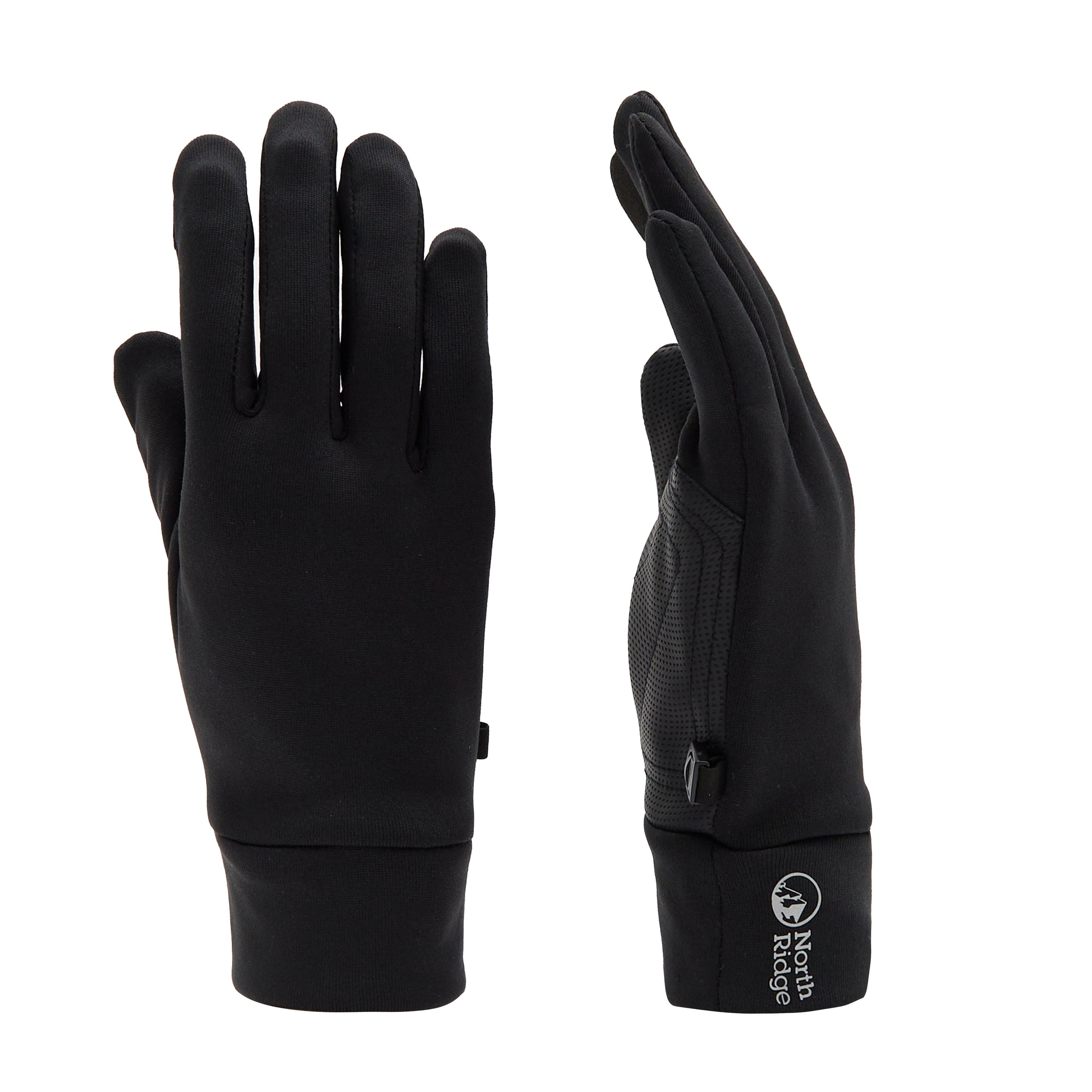 North Ridge Mens Ravene Gloves - Black - Size X-Small