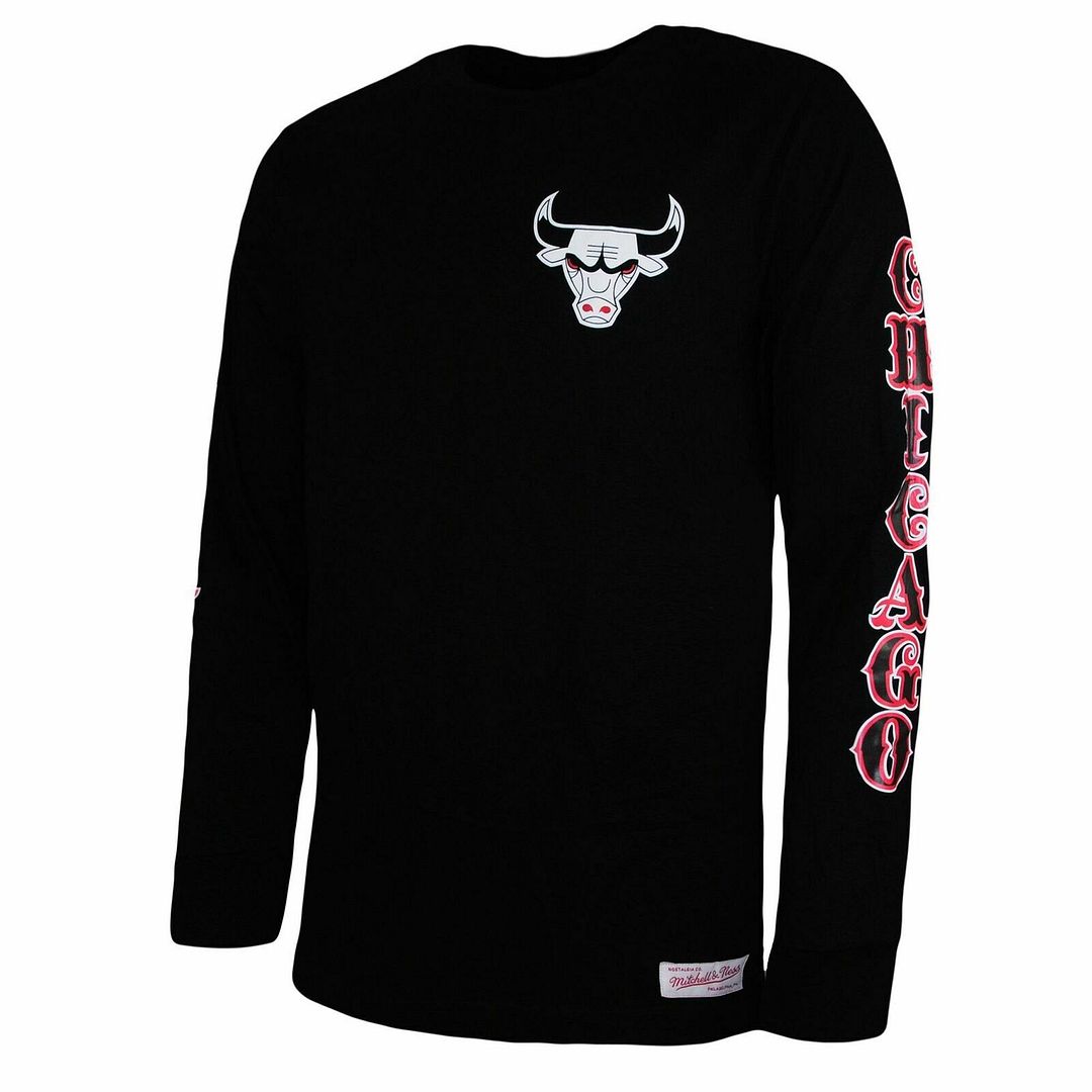 Thumbnail - Mitchell & Ness Chicago Bulls Herren Black Top