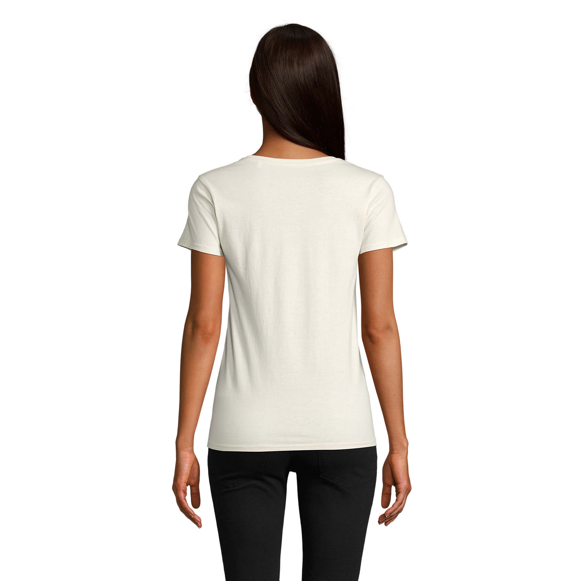 SOLS Pioneer T-shirt dam/dam (Naturligt) – bild 2