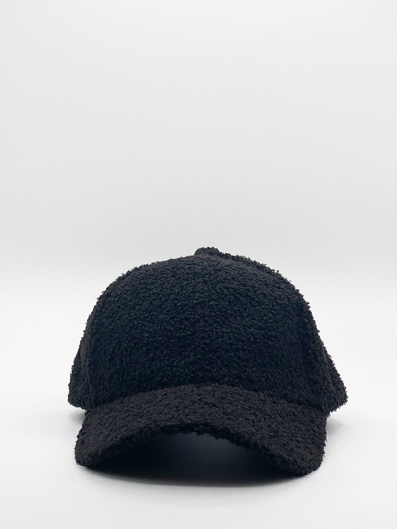 SVNX Womens Black Borg Baseball Cap in - One Size