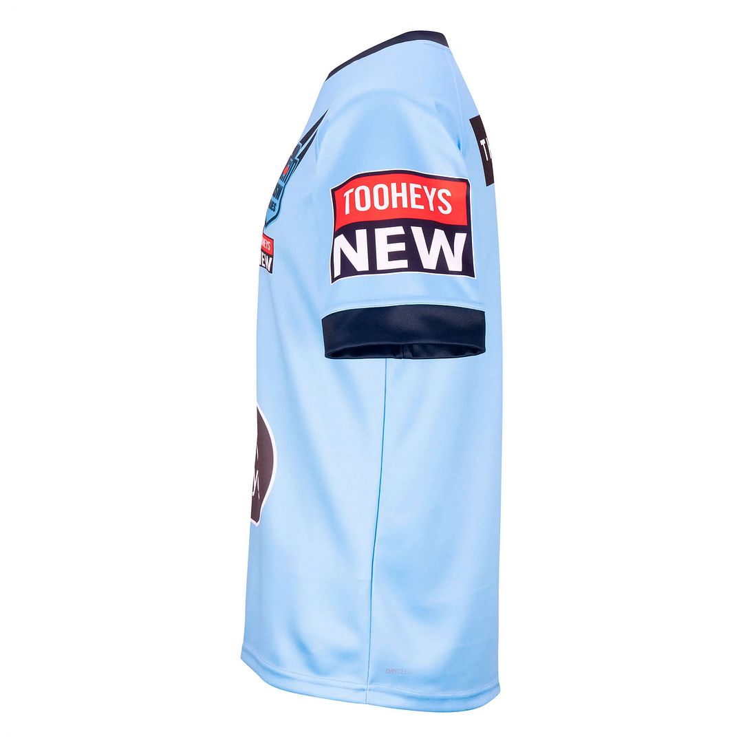 Puma NSW Blues Replica Jersey Kortärmad Blå Rugby T-shirt för damer 766223 01 – bild 2