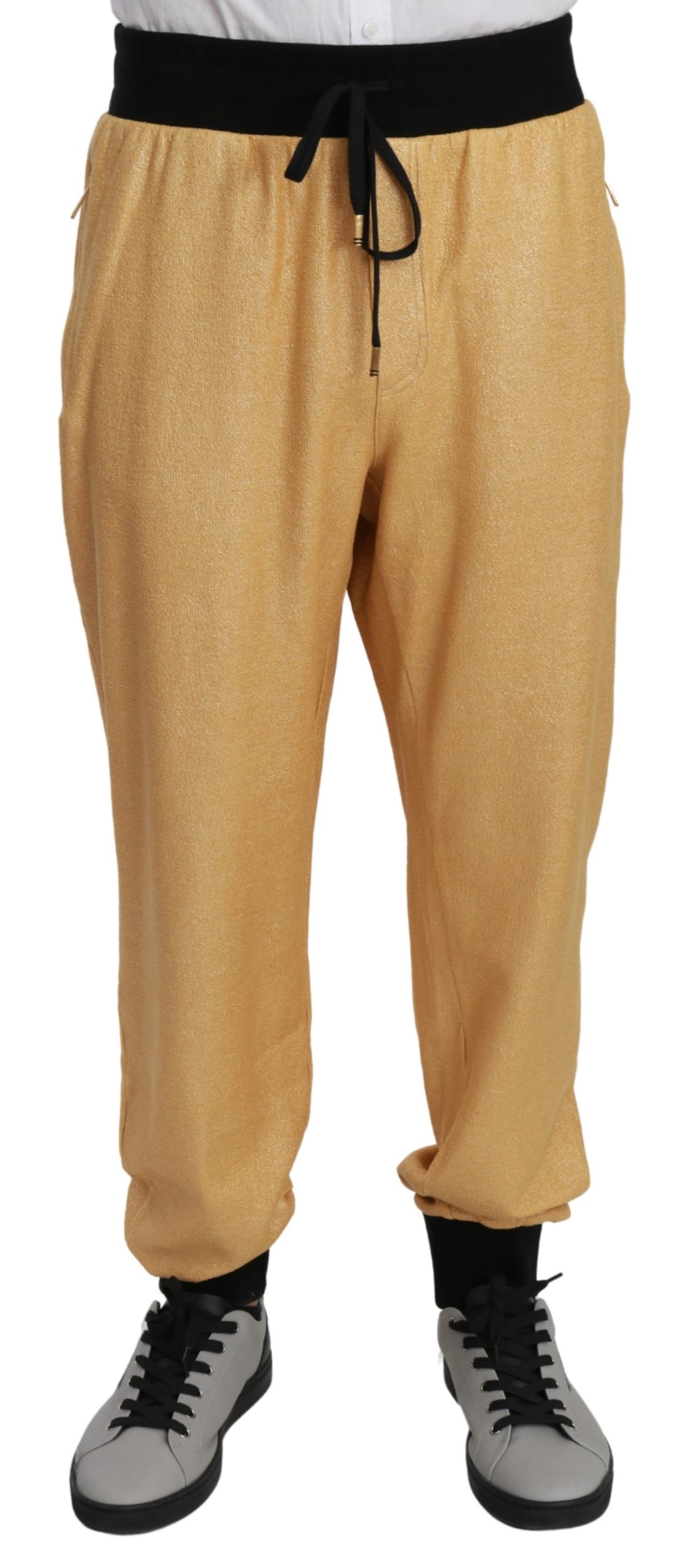 Thumbnail - Dolce & Gabbana Gold Year of the Pig Pantalon en coton pour hommes
